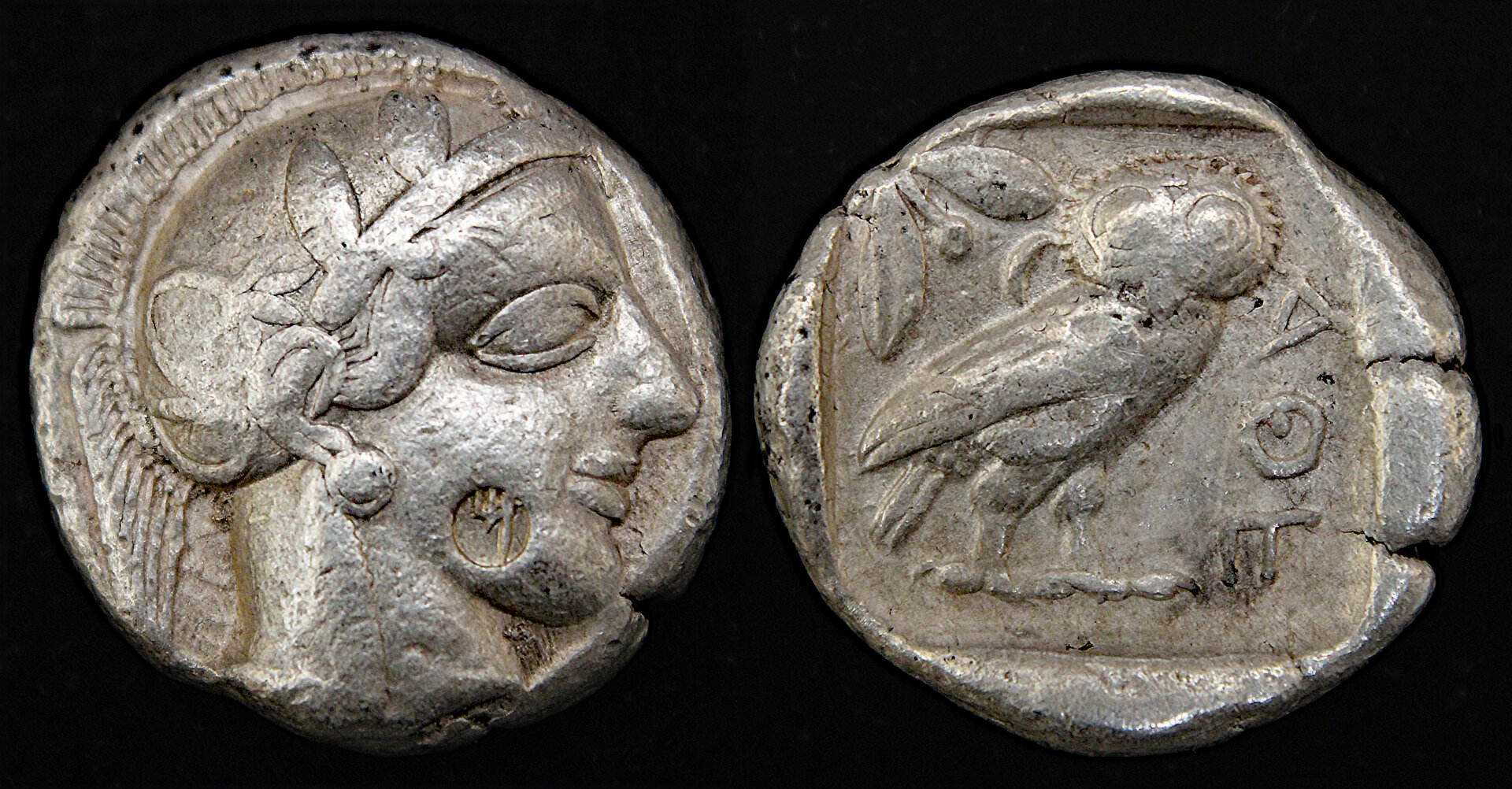 D-Camera Athens owl c. 450BC Pheonician countermark M 17.15g eBay 2-9-22.jpg