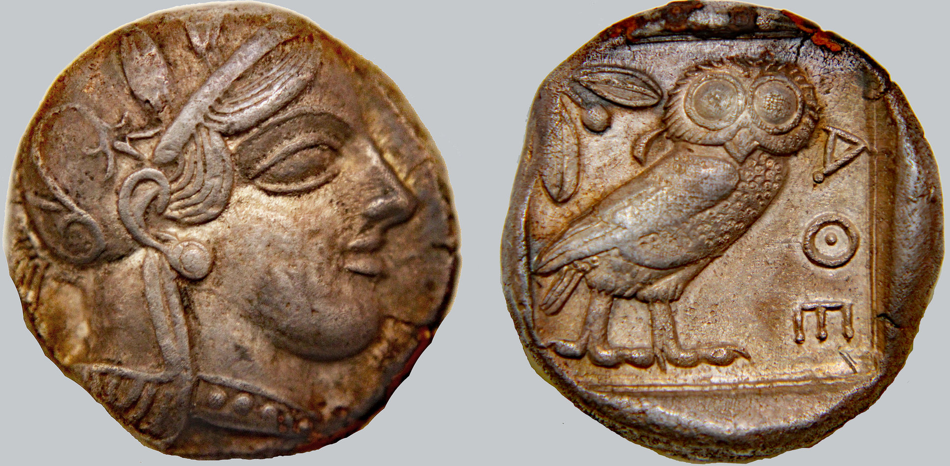 D-Camera Athens Tetradrachm, First Owl, 440-404 BC, Good VF, 5-12-20.jpg