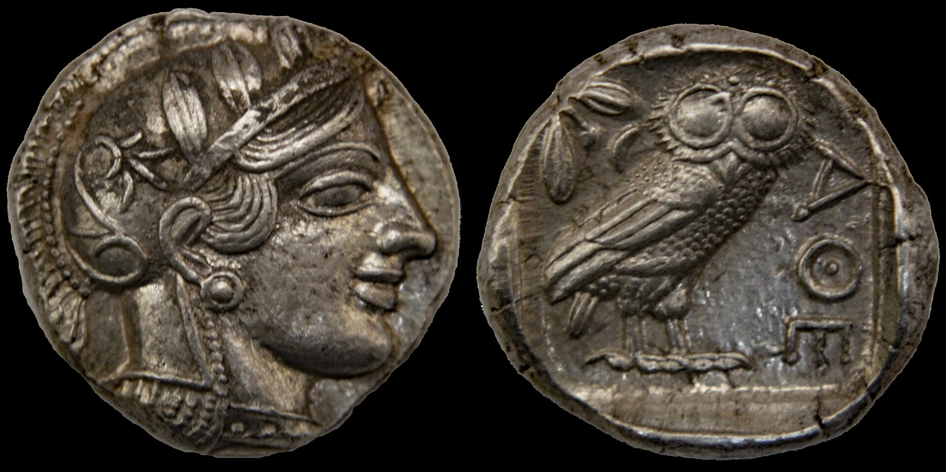 D-Camera Athens  tetradrachm, mint state, c. 454-404 BC 17.23 g, Roma 62, 12-1-20.jpg