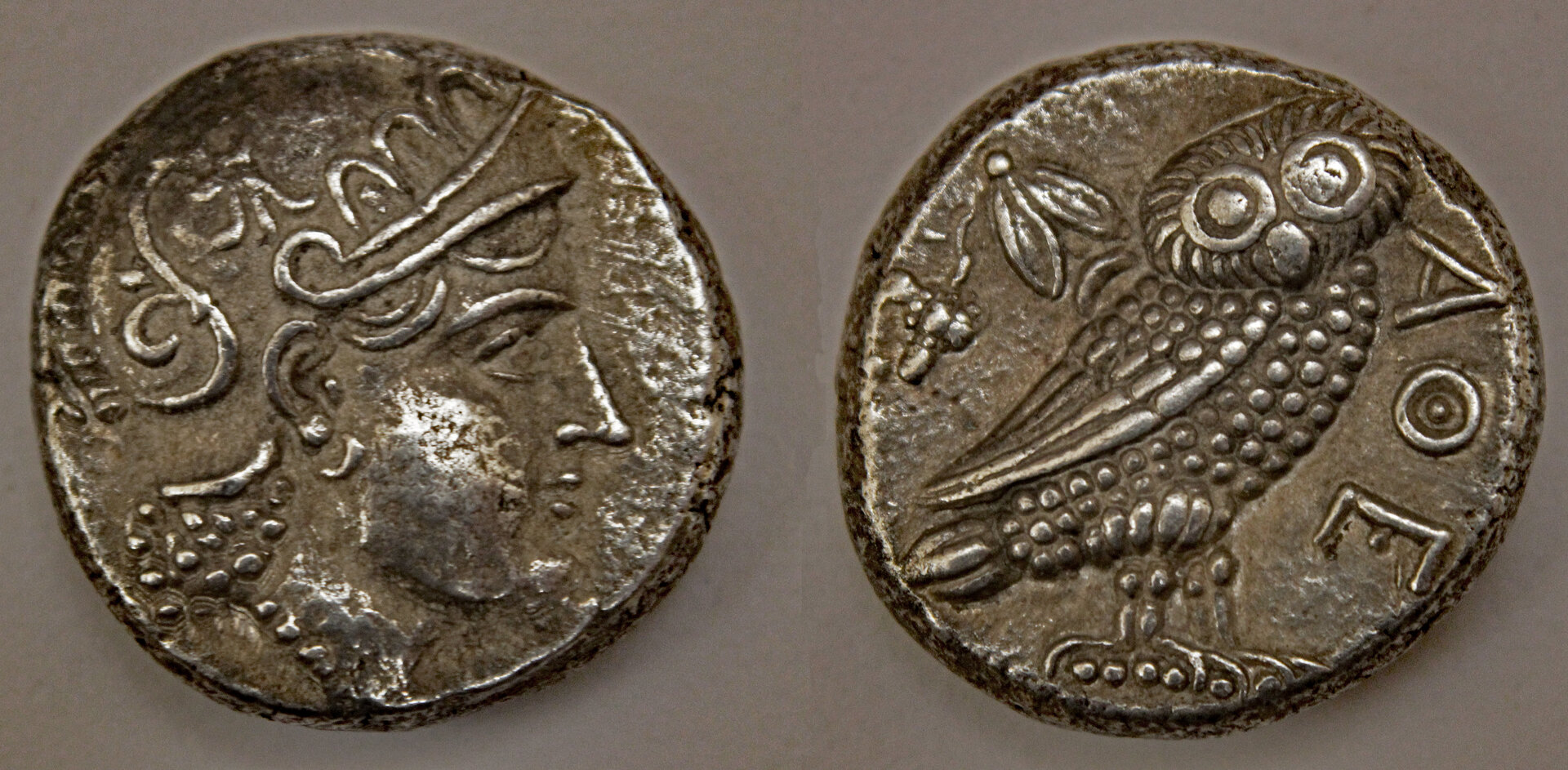 D-Camera Bactria Athenan Series imitation Owl, 261-239 BC, 16.64g Roma XX, 334  5-21-21.jpg