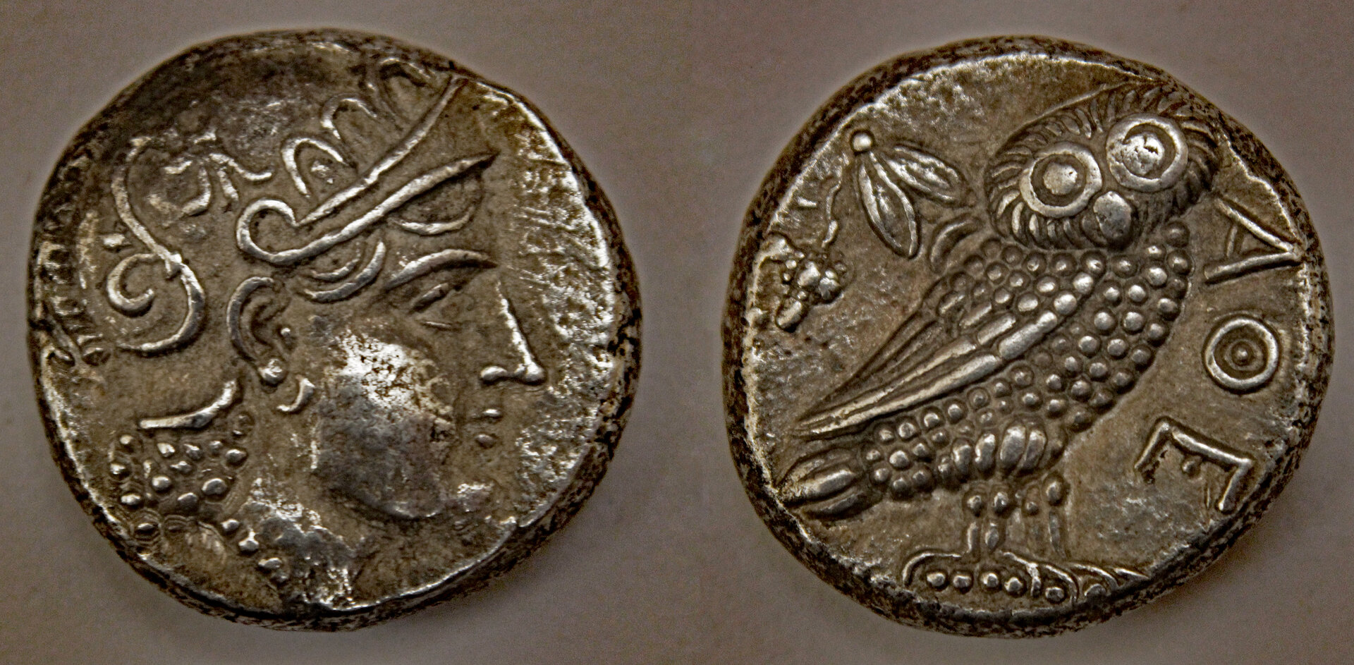 D-Camera Bactria Athenan Series imitation Owl, 261-239 BC, 16.64g Roma XX, 334  5-21-21.jpg