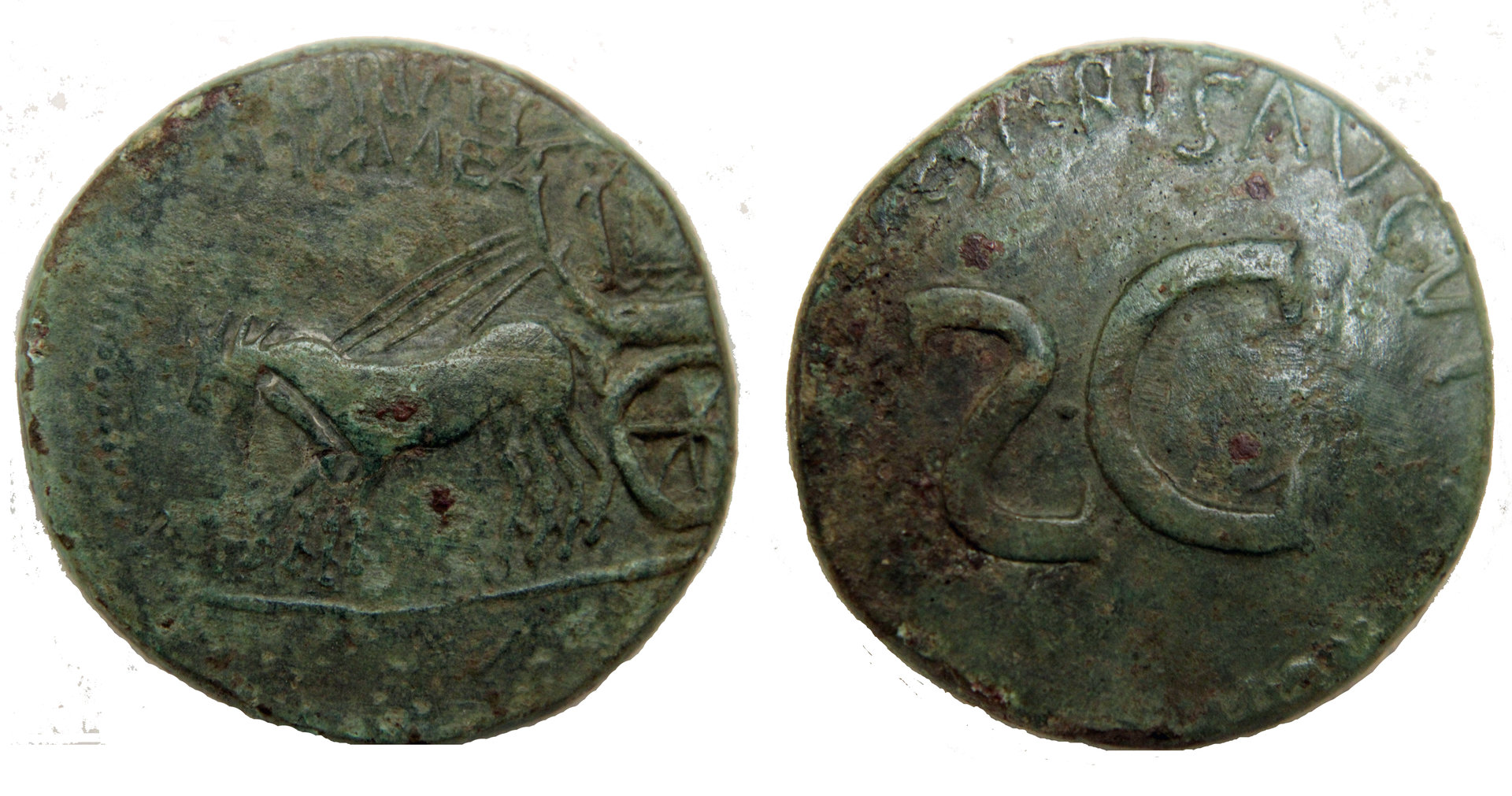 D-Camera Barbaric imitation sestertius, Domtilla, 21.34 grams, H. Berk, 5-7-20.jpg