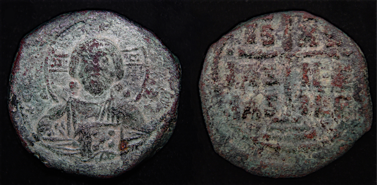 D-Camera Byzantine anonym follis, class B Romanus III or Michael IV 1028 -1041AD 10.72g 12-18-21.jpg