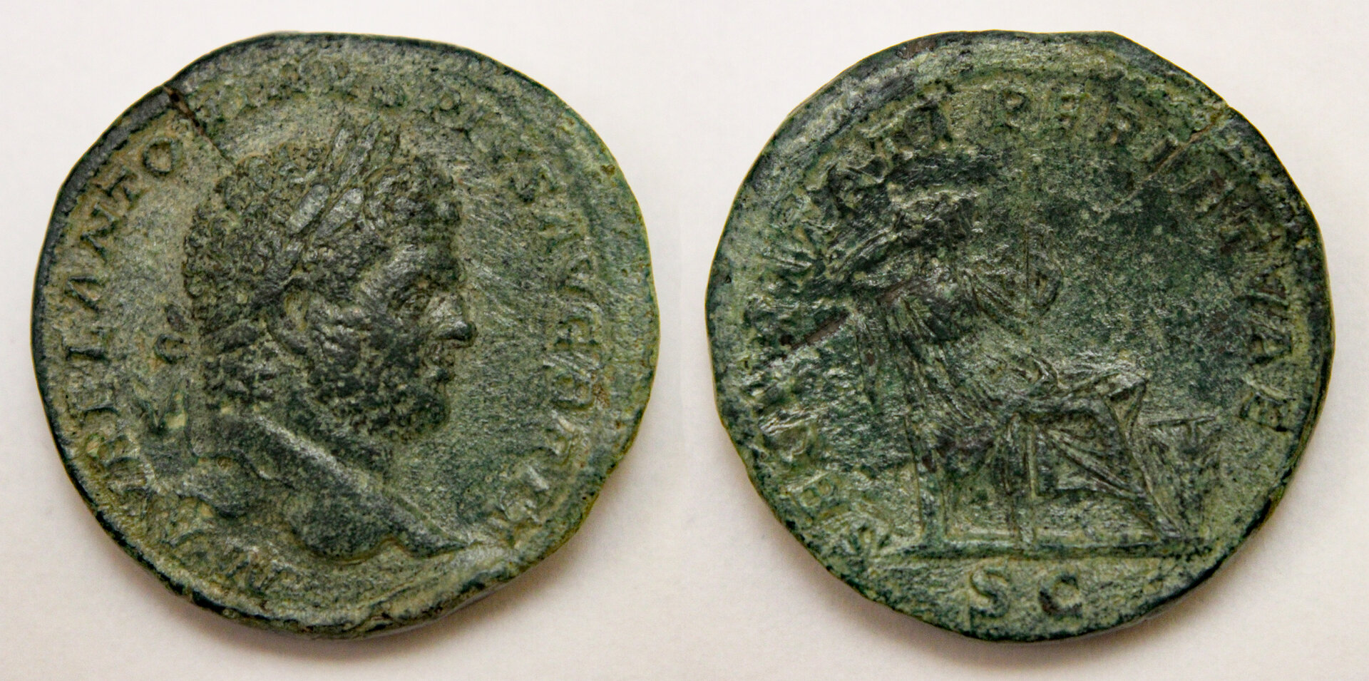 D-Camera Caracalla sestertius 198-217 AD Securitas Palladium 25.6g RIC 512d 4-4-21.jpg