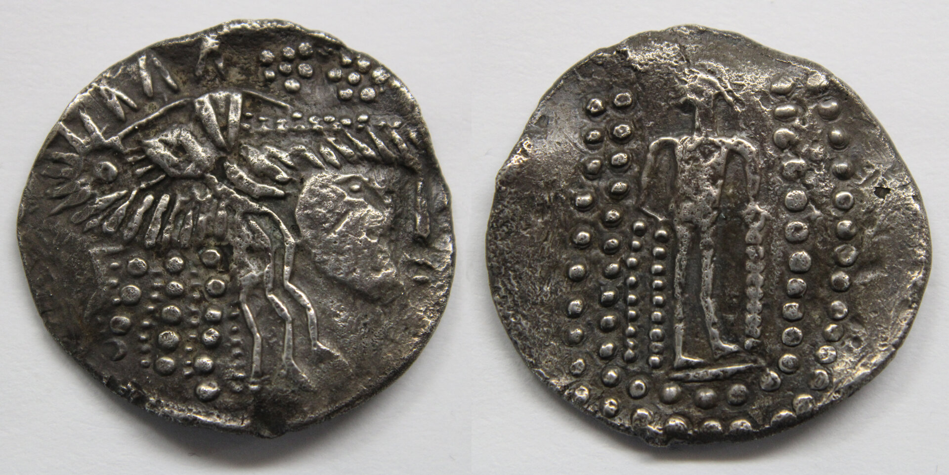 D-Camera Celts Eastern, AR tetradrachm Dionysus, LT 9685 var rare 10.36g cgb 3-14-21.jpg