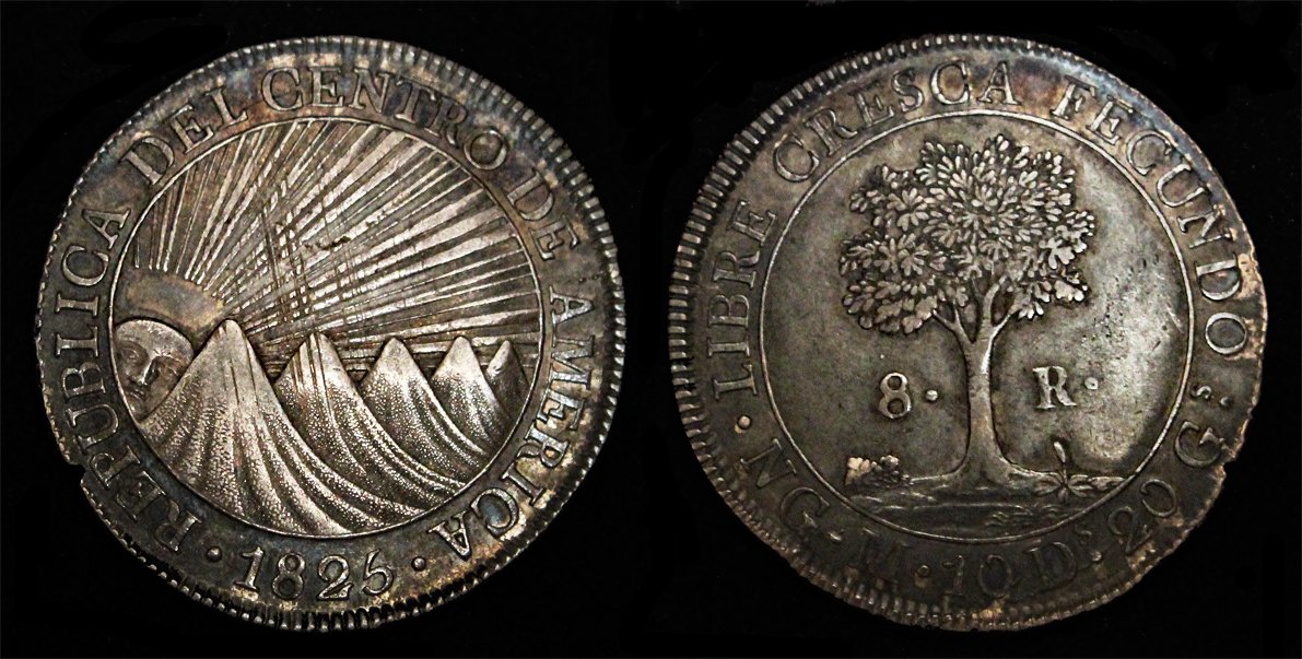 D-Camera Central America Republic 8 reales 1825M NG KM 4 6-21-22.jpg