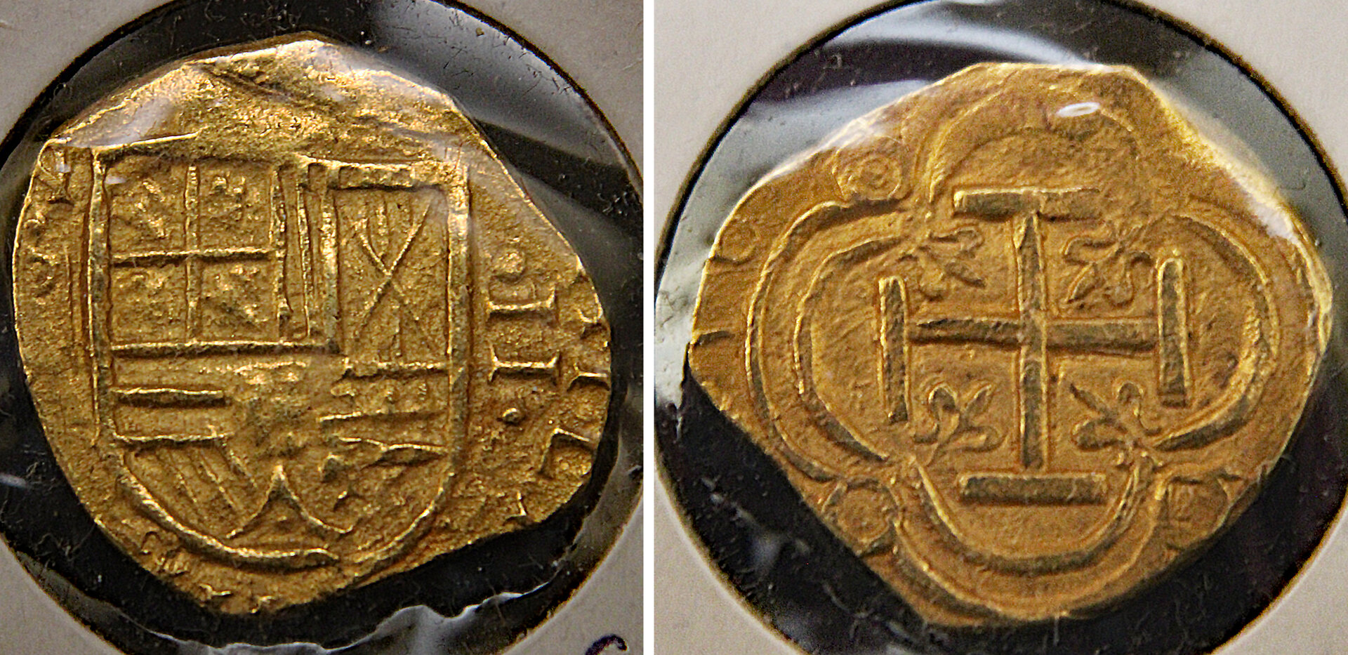D-Camera Colombia Bogota 2 escudos NRA c 1630s Phil IV 6.7g Austin 2-25-22.jpg