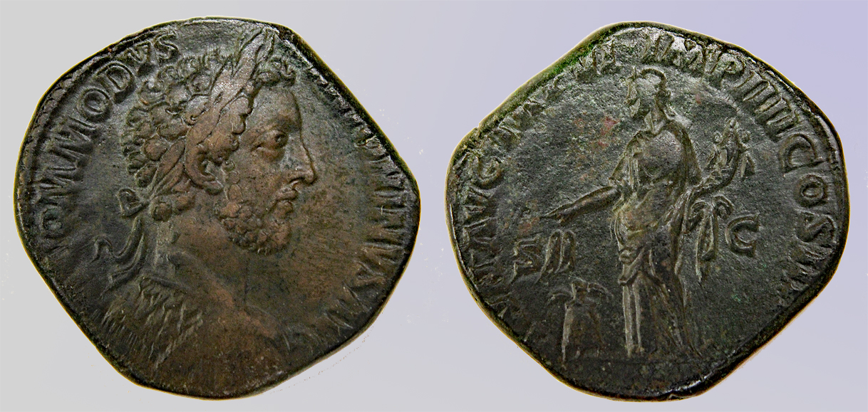 D-Camera Commodus sestertius 181AD Annona rev BM 442 bust var C 4-5 BMC 442-45 25.08g 5-12-22.jpg