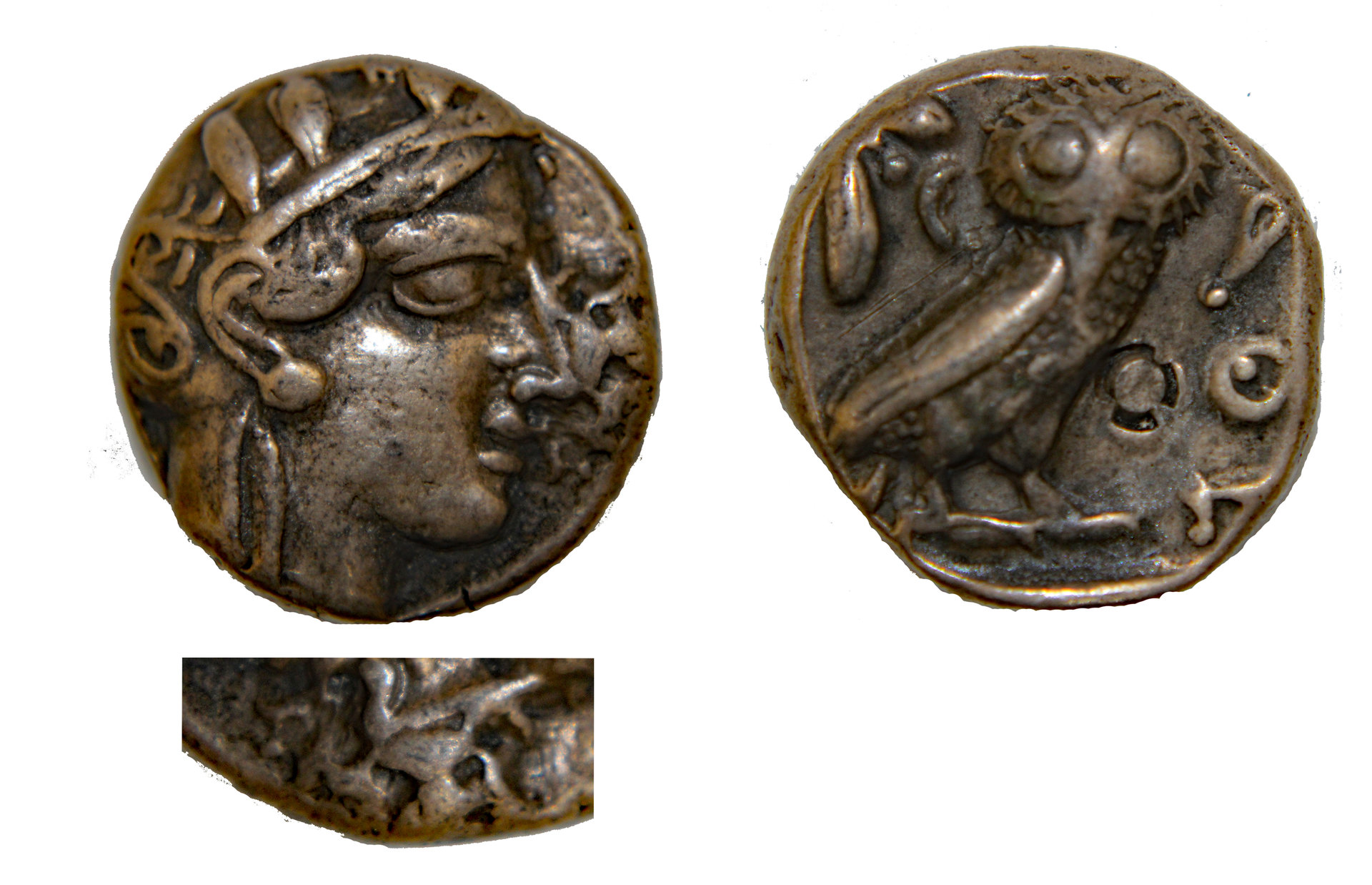 D-Camera Egypt imitation of Attica tetradrachm, VF, Cleaned, eBay purchase, 5-22-20.jpg