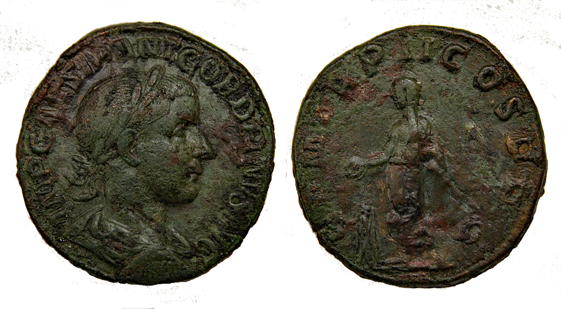 D-Camera Gordian III sestertius 239 AD Empsacrificing 20.7 g first ses RIC 280 4-6-21.jpg