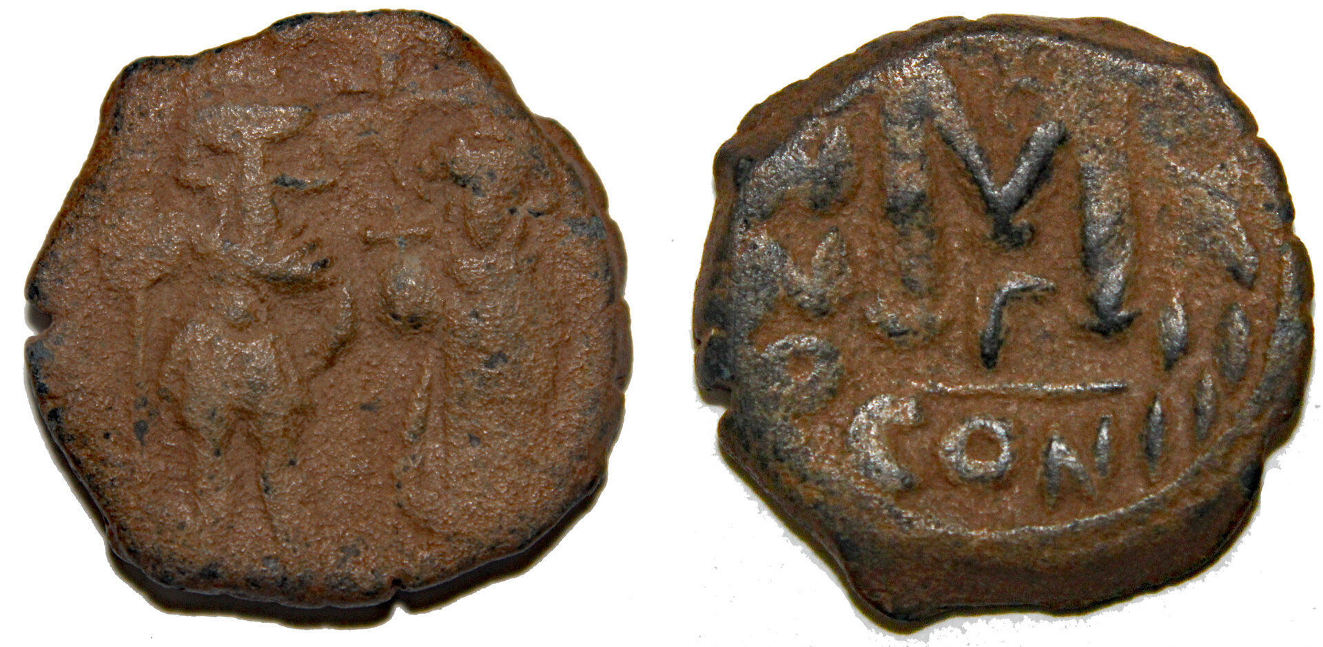 D-Camera Heraclius follis Constantinople RY 24 officina  Γ MIB 164b 6.29 grams 2-20-24.jpg