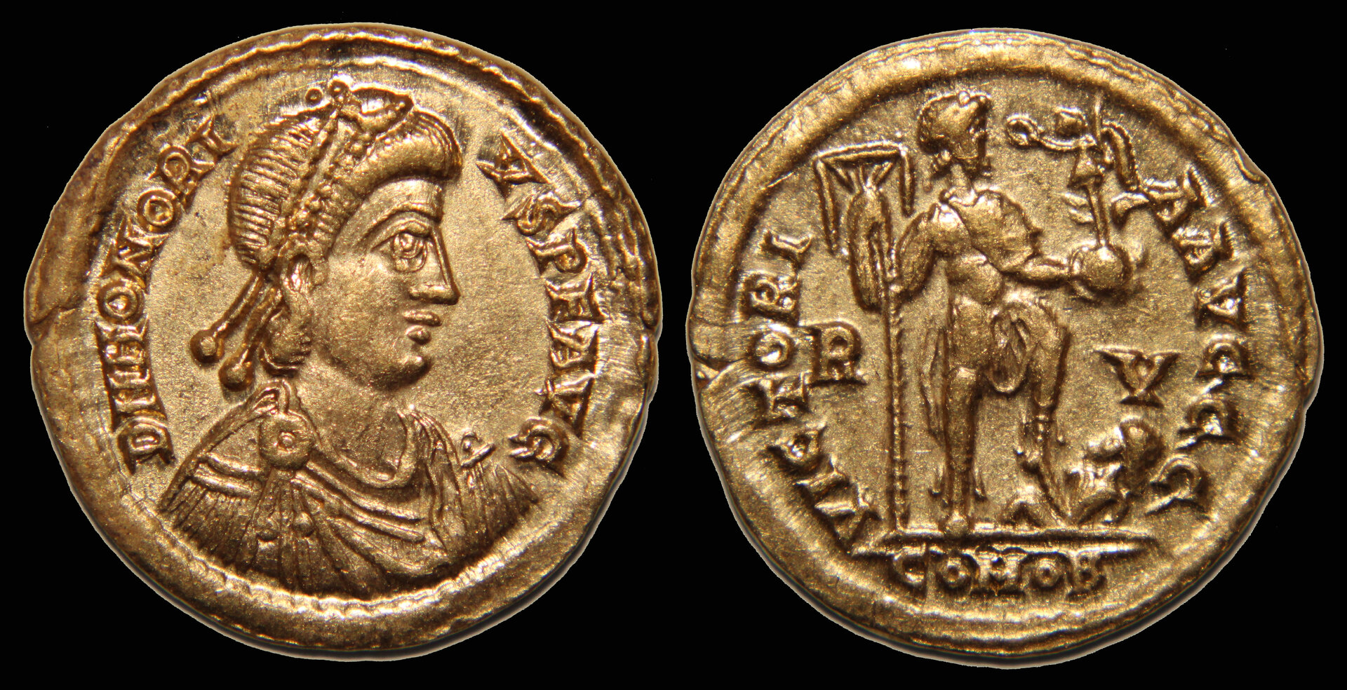 D-Camera Honorius, AV solidus, Ravenna, 393-423 AD, 4.4 grams  11-20 -20.jpg