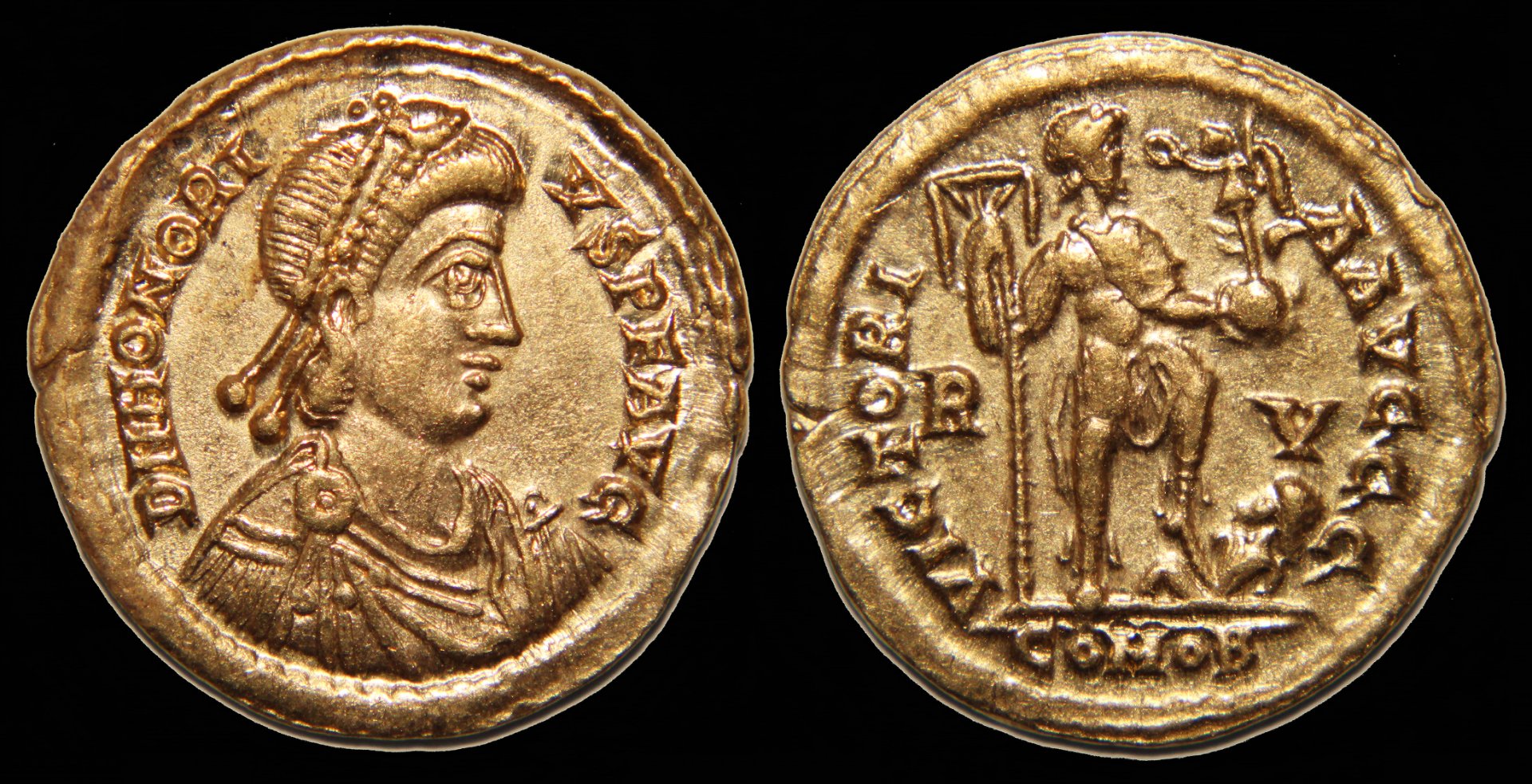 D-Camera Honorius, AV solidus, Ravenna, 393-423 AD, 4.4 grams  11-20 -20.jpg