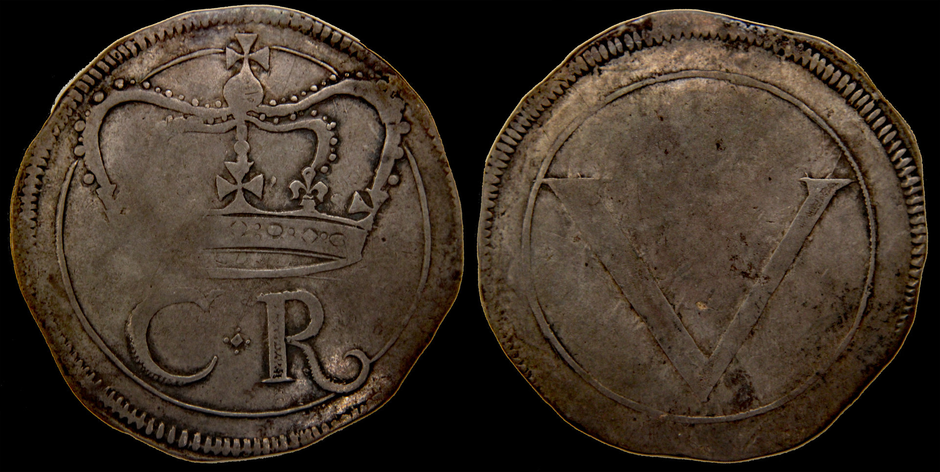 D-Camera Ireland, Ormande Crown, Charles I, D-3792, World-Wide 6-91, 29.2 g. 9-14-20.jpg