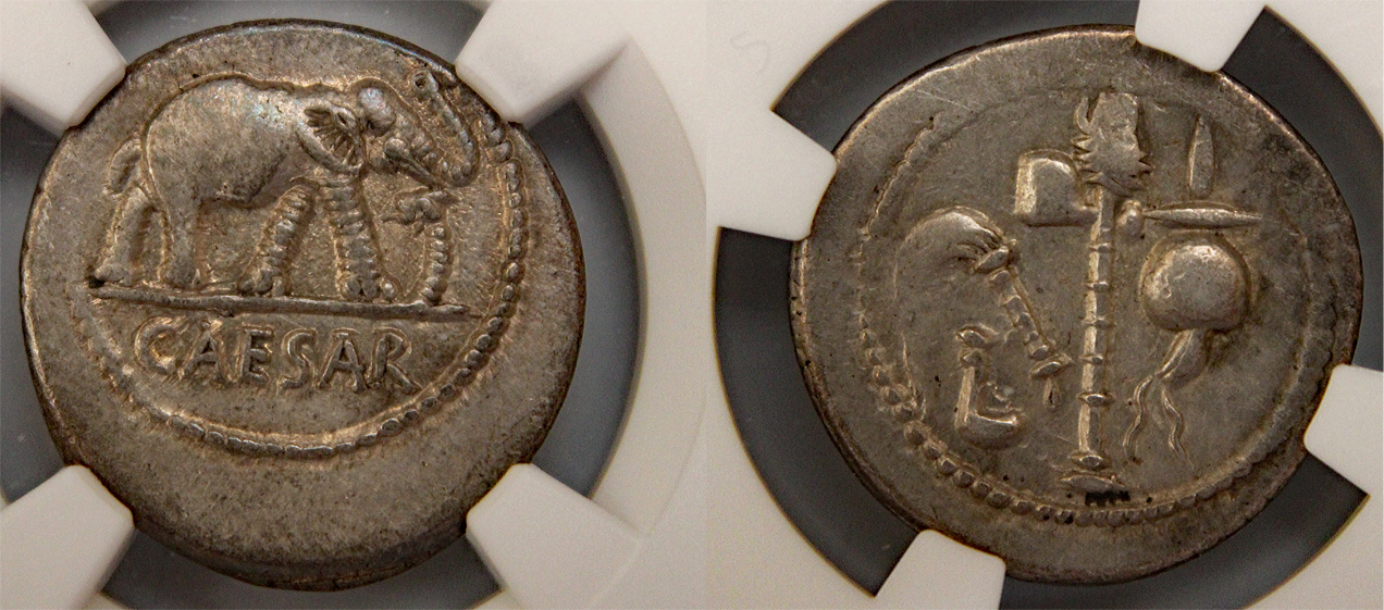 D-Camera Julius Caesar circa 49-48 BC 4.01g Sedwick Auction 4-22 5-29-22.jpg