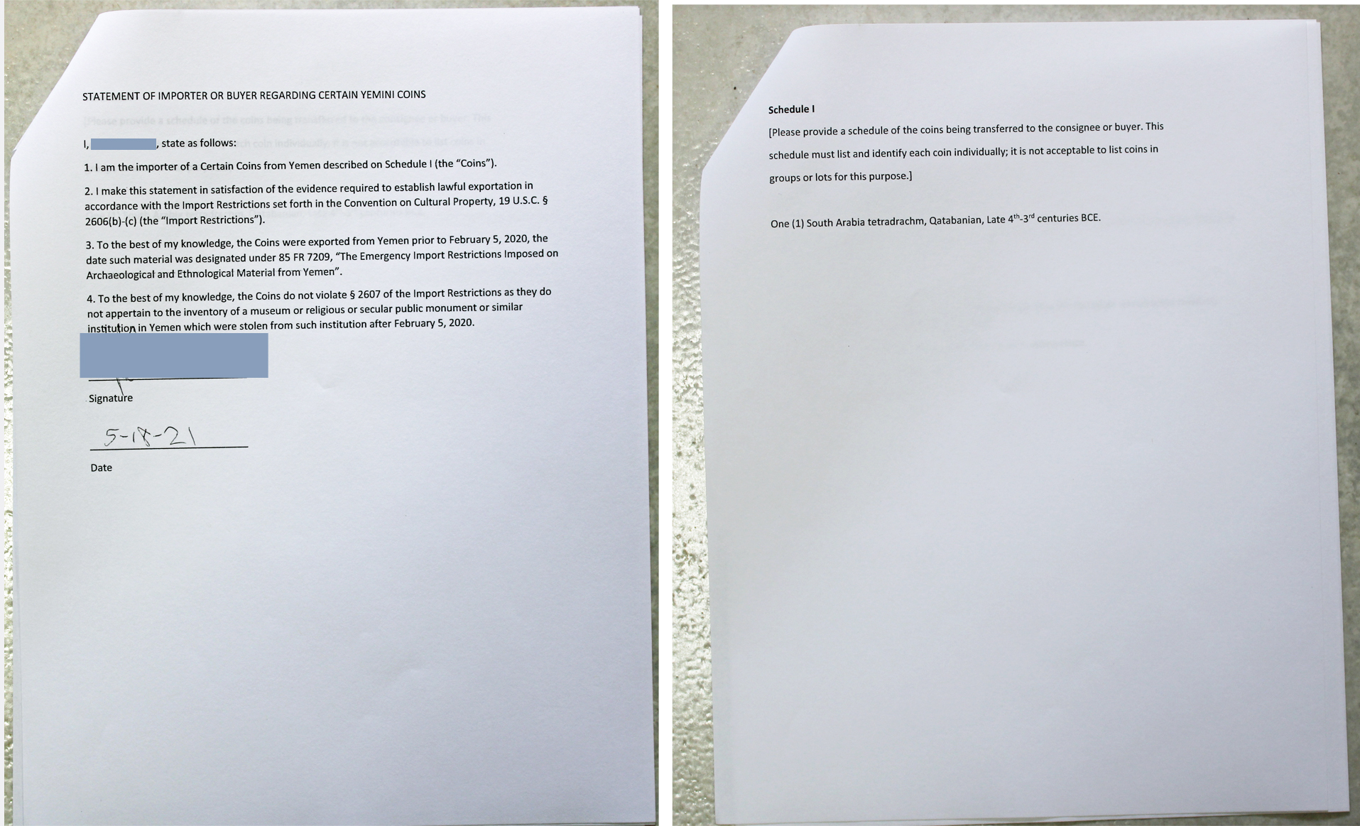 D-Camera letter of 5-18-21 to US Customs JFK - buyer's declaration.1.jpg
