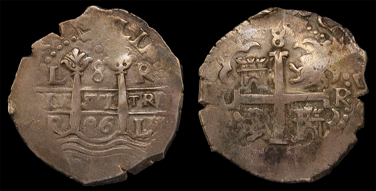 D-Camera Lima 8 reales Charles II 1686 Assayer R KM 24 27.0 grams 10-30-22.jpg