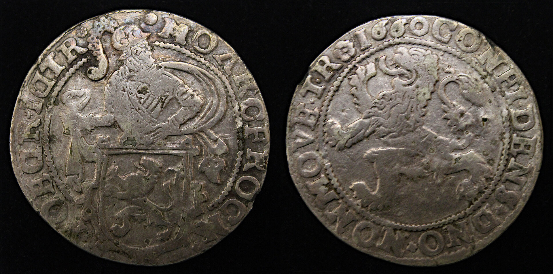 D-Camera Lion Daal Rietberg Johann IV 1660 PlatedImitation22.16g KM# 71.2,Dav ECT# 7326A 12-8-21.jpg