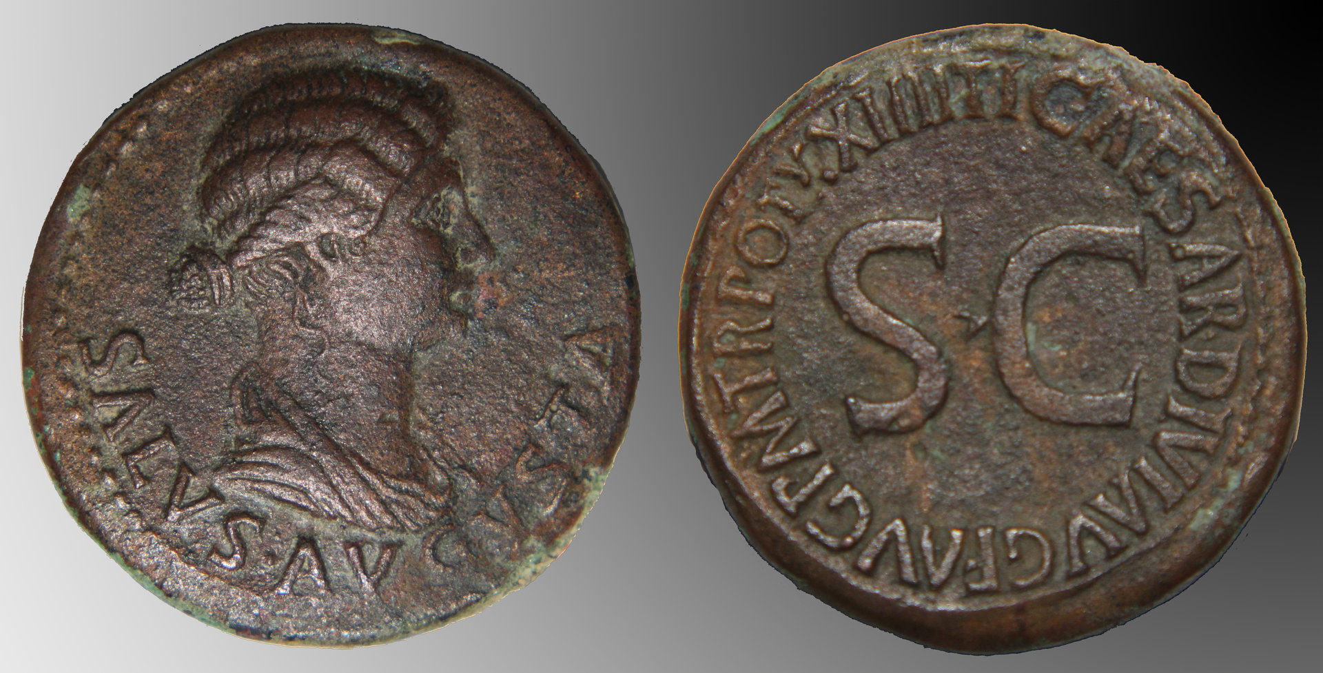 D-Camera Livia, dupondius, 21-22 AD RIC 47,  13.4 grams, 11-29-20.jpg