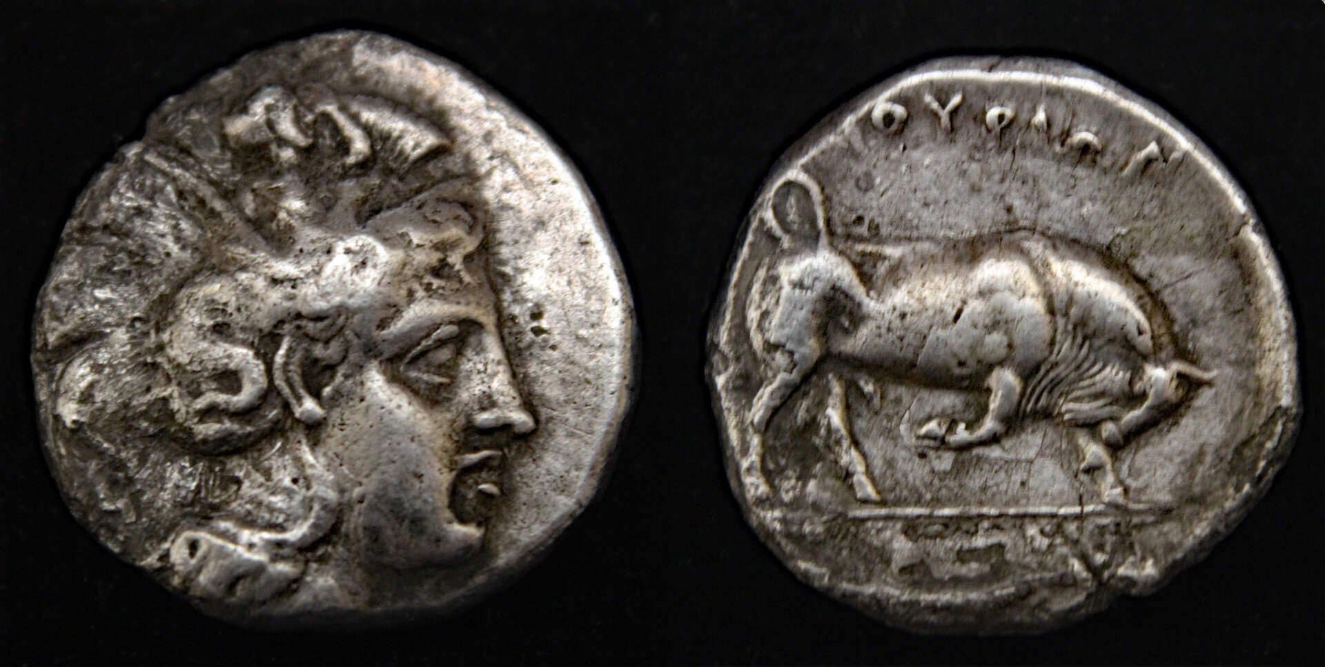 D-Camera Lucania, Thourioi stater  Circa 400-350 BC 7.55g , Roma 89 19 12-4-21.jpg