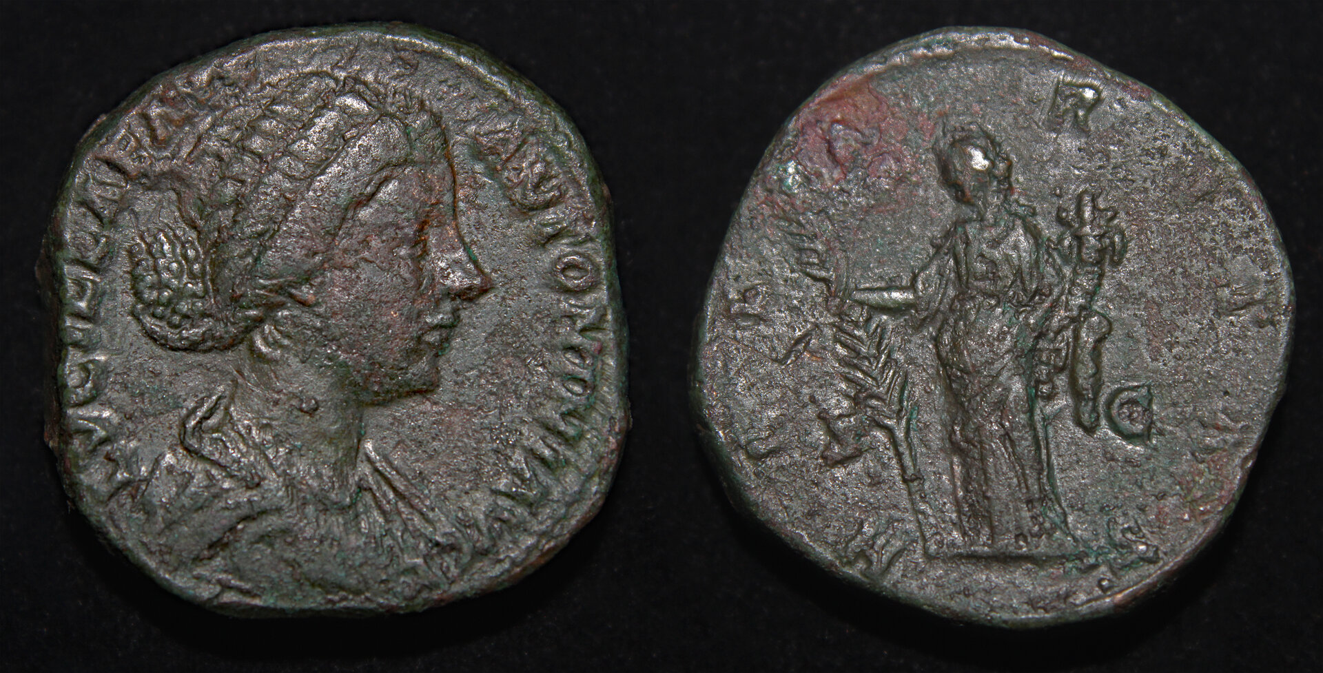 D-Camera Lucilla  Sestertius  AD 164-169 RIC III 1742-Aurelius  Roma 82 1393 Vitangelo 11-10-21.jpg