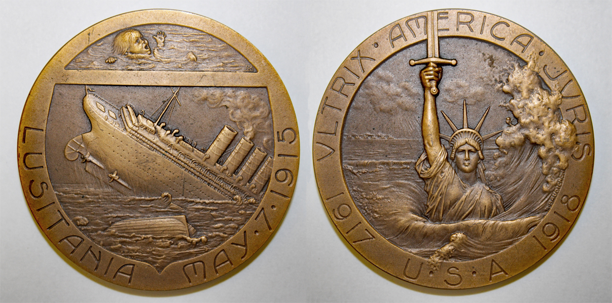 D-Camera Lusitania Baudichon medal 1920  Medal 4-6-22.jpg