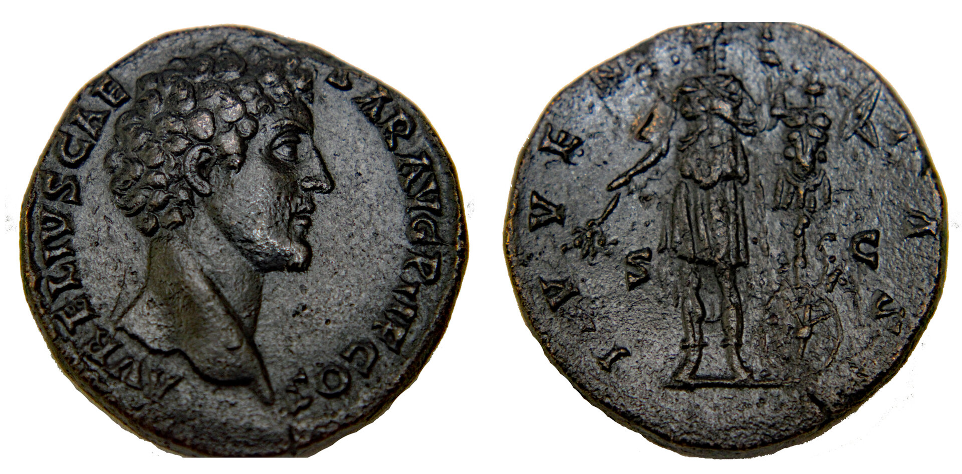 D-Camera Marcus Aurelius Sestertius, Youthful Bust, Ceasar, 5-1-20.jpg