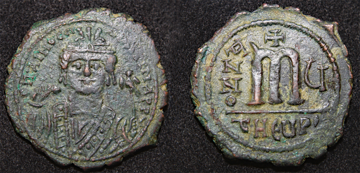 D-Camera Maurice Tiberius follis Antioch RY 5 586-7AD 12.60g Sear 532 Roma 95 1487 5-20-22.jpg