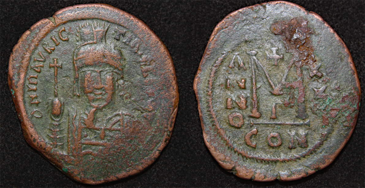 D-Camera Maurice Tiberius follis Con ry 20 or 21 601-2 officina gamma 12.42g 5-20-22.jpg