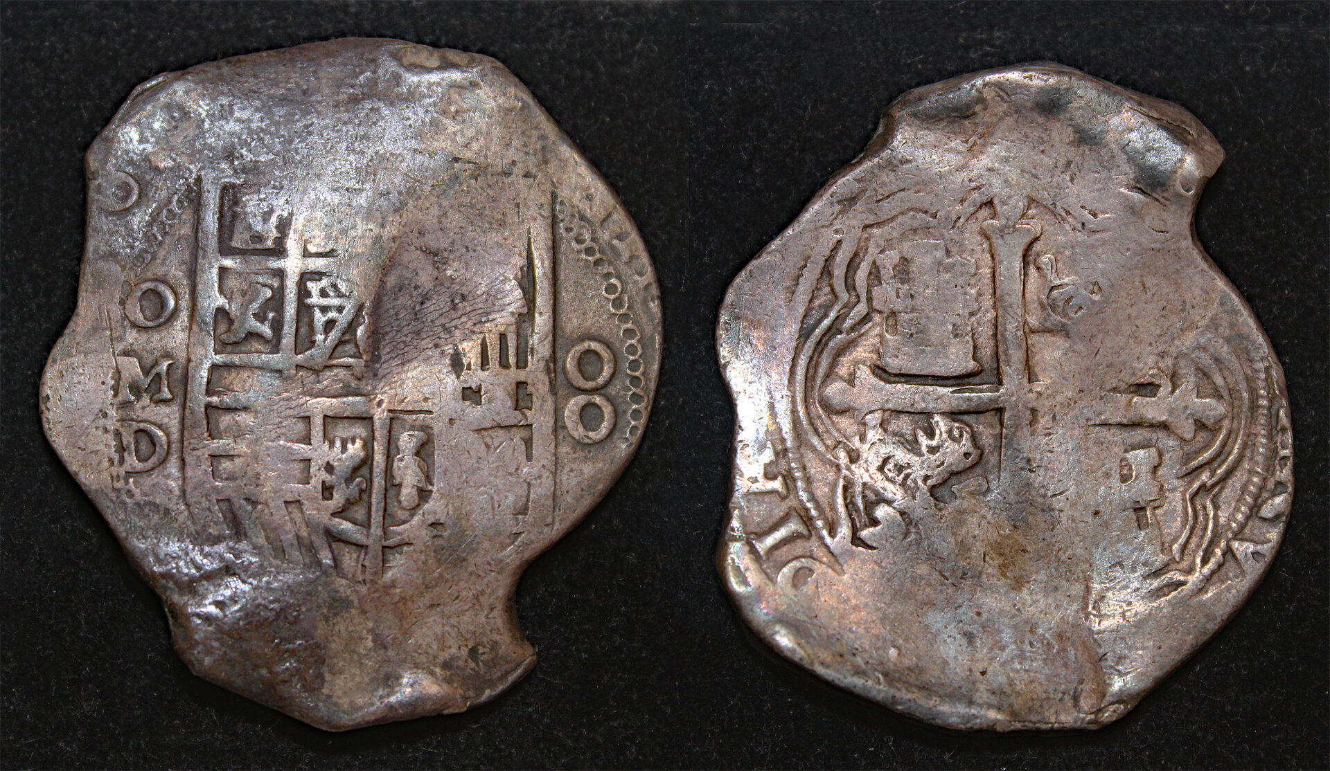 D-Camera Mexico 8 reales Philip IV 1628 D KM 45 27.4 grams Obv royal die 6-21-25.jpg