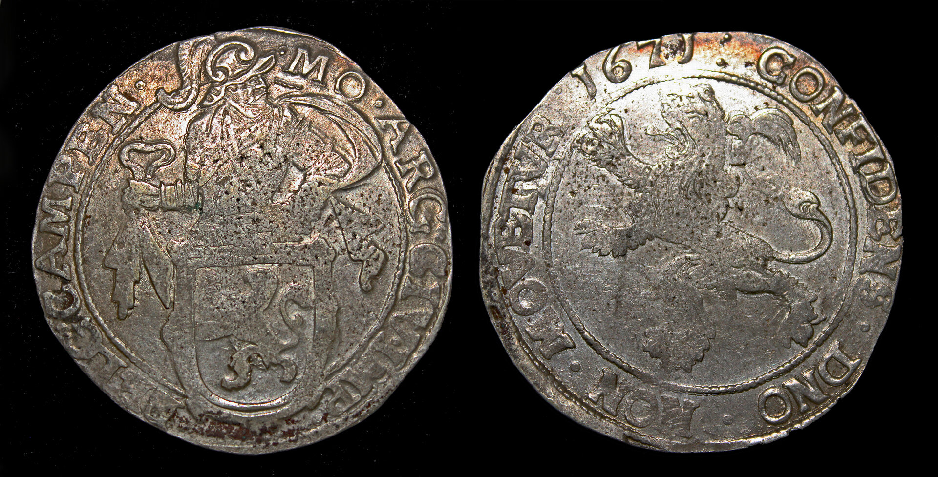 D-Camera Netherlands Campen lion daalder 1671 Delm 863  27.1 g 2 yr type R3 2-28-25.jpg