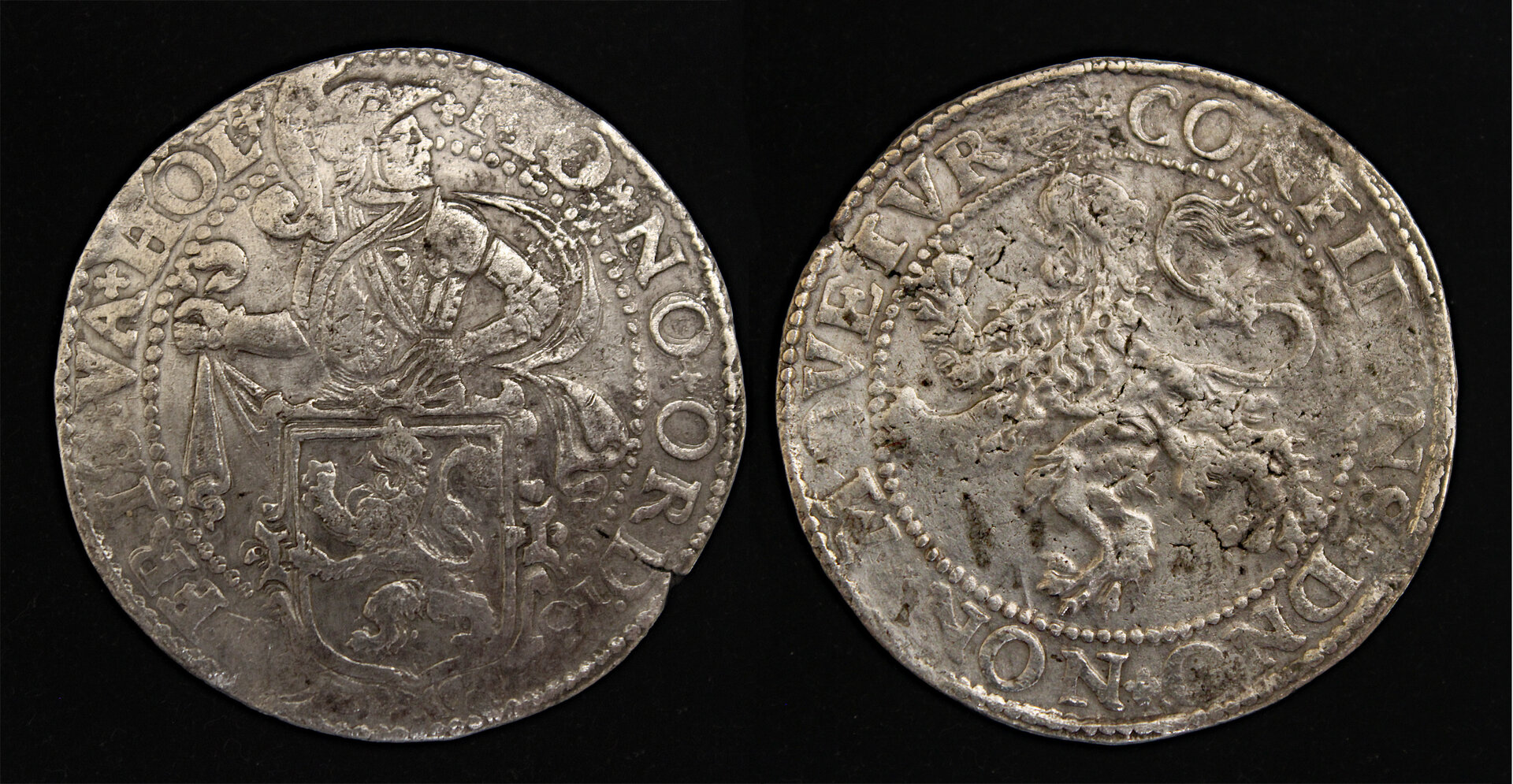 D-Camera Netherlands Friesland lion daalder 1591 Dav 8815 27.11 grams rare date 8-10-24.jpg