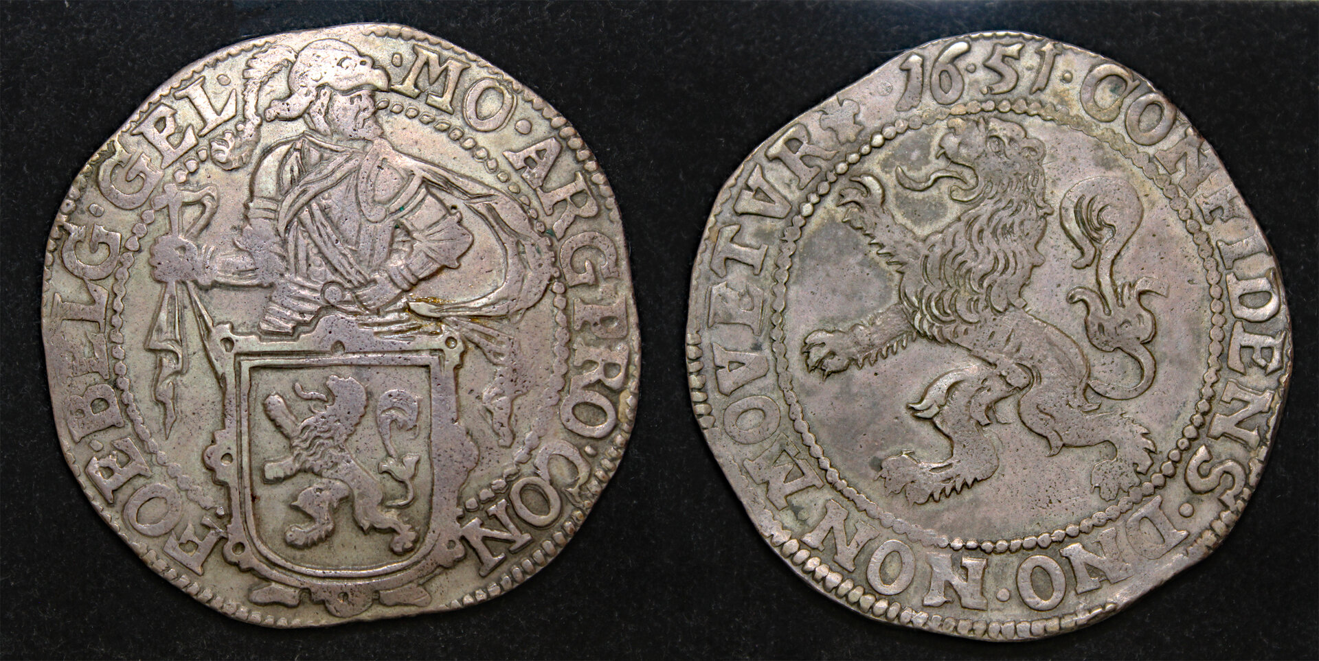 D-Camera Netherlands Gelderland lion daalder 1651 Dav 4849 27.4 g head right Coinex 1987 6-21-25.jpg