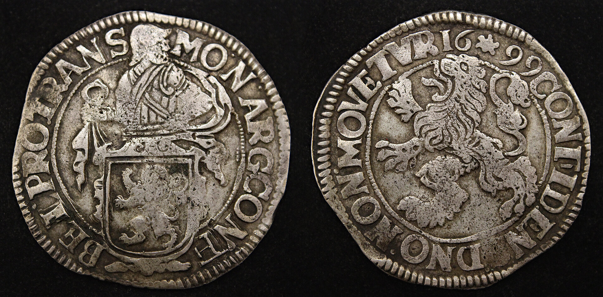 D-Camera Overijssel lion daalder 1699 Dav 4861 rare 27.27g 3-20-22.jpg