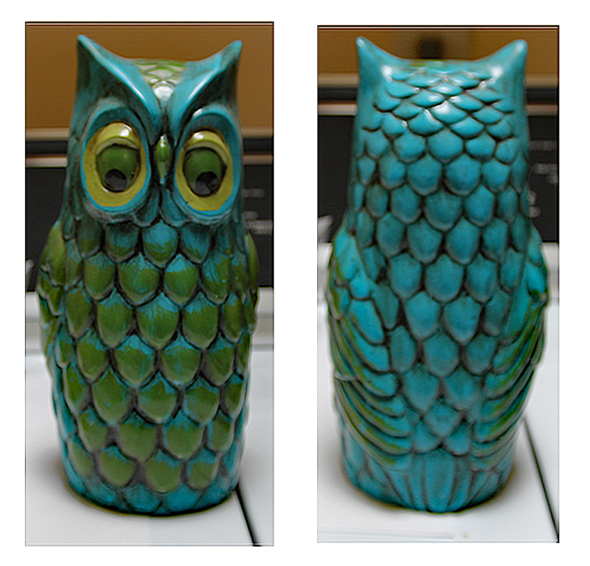 D-Camera Owl hair spray cover, ceramic, Japan 4-16-22.jpg