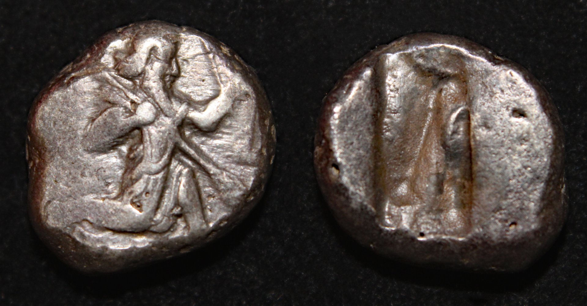 D-Camera Persia AR siglos  Darius I to Xerxes I 485-420BC 5.49g Carradice Type IIIb 2-27-22.jpg