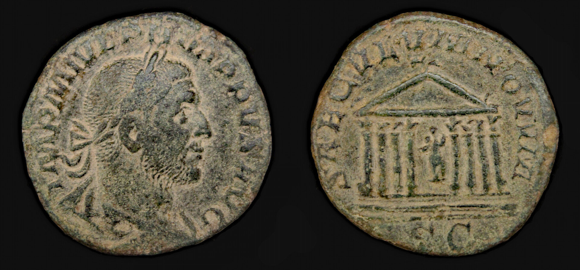 D-Camera Philip I sestertius 1000 anniv Rome 243AD RIC IV 164 14.54g Roma 82 1512 9-12-21.jpg