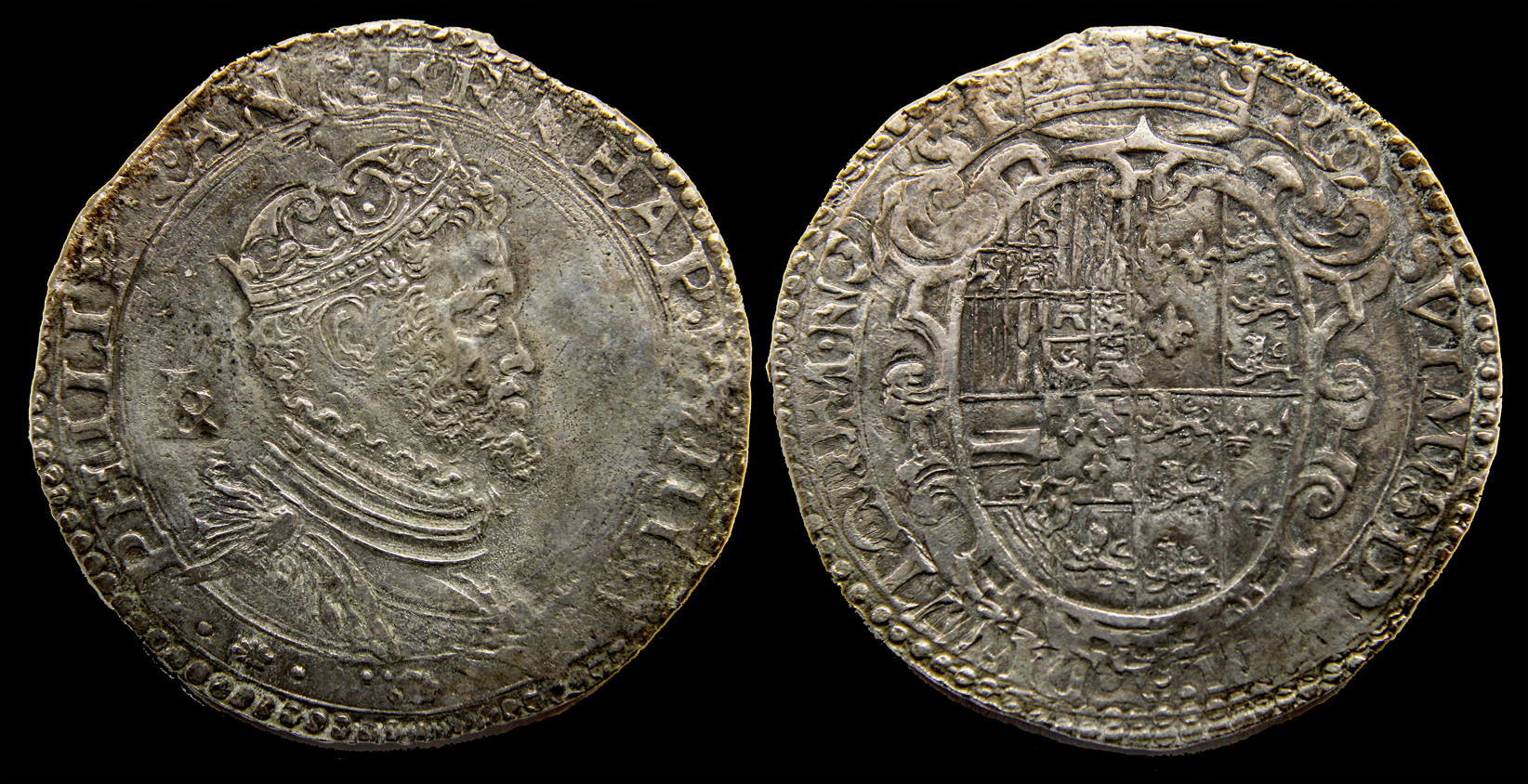 D-Camera Philip II Mezzo Ducato Naples 1554-6 IBR  Pannuti Riccio 3 14.7 g Sedwick 2020  2-24-21.jpg