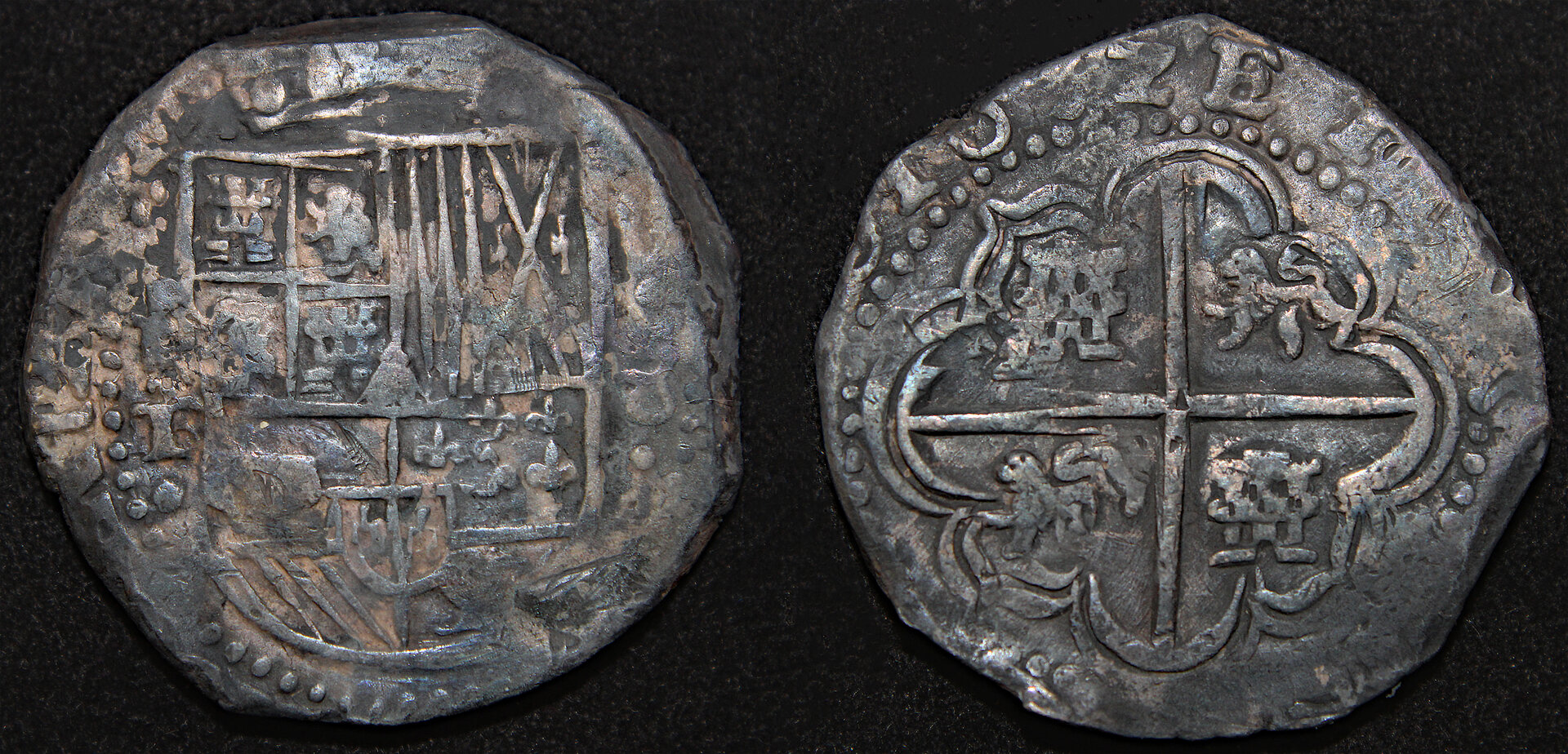D-Camera Potosi 8 reales 1632T Indonesian salvage 26.7g Paol187 KM 19a 3-14-22.jpg