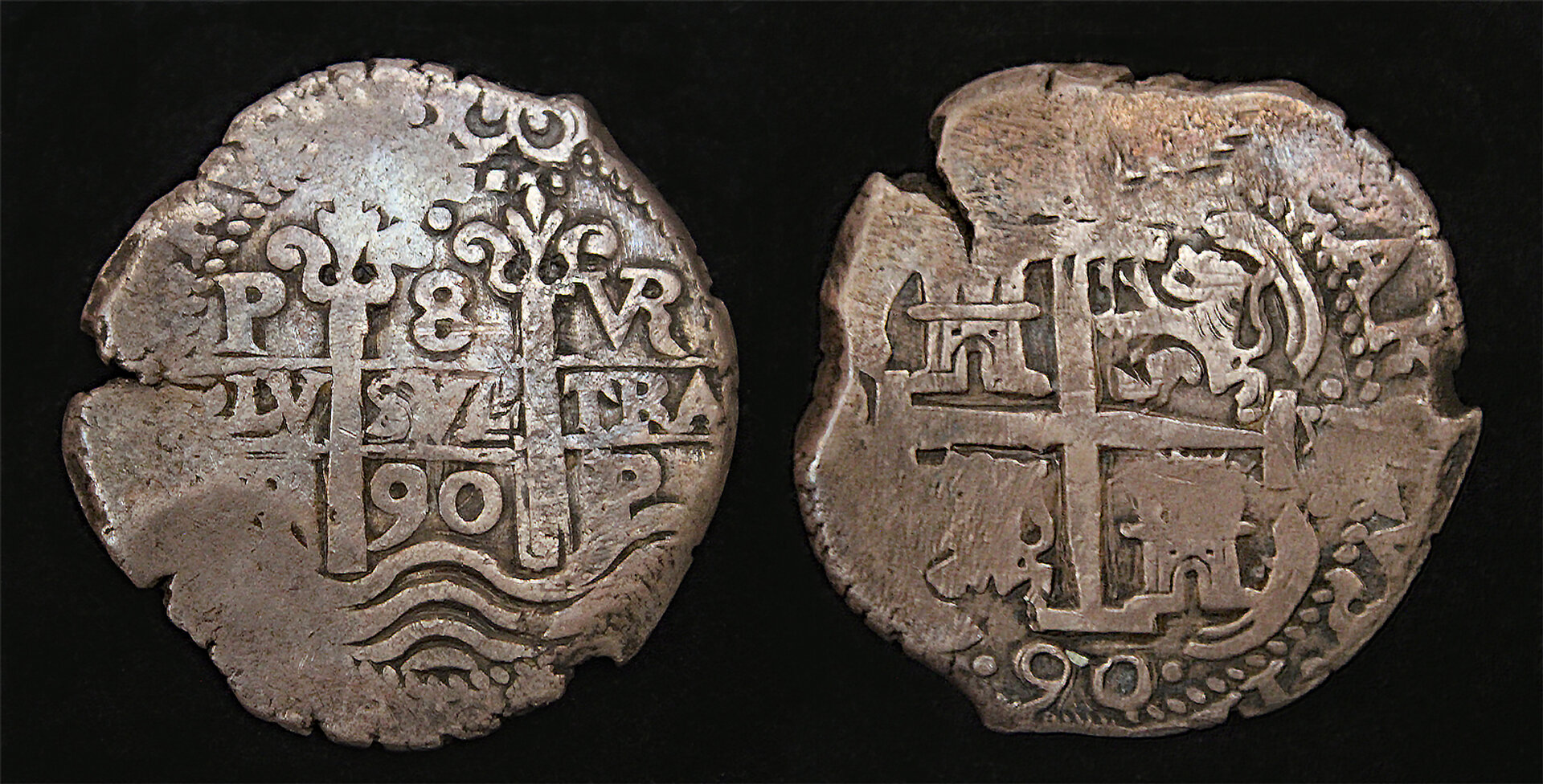 D-Camera Potosi 8 reales Charles II 1690, Assayer VR Calbeto 1109; KM 26 27.28 grams 3-7-23.jpg