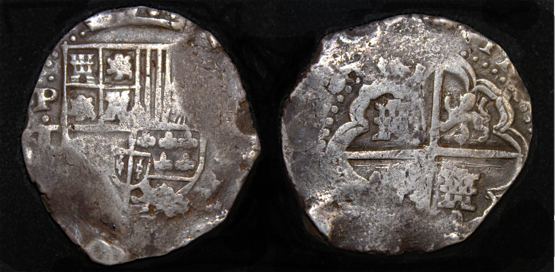 D-Camera Potosi 8 reales Philip IV 1636 T weak date KM 19a 26.24g 7-4-25.jpg
