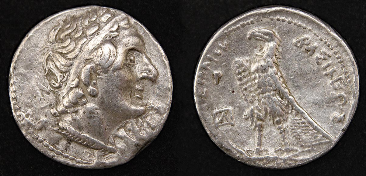 D-Camera Ptolemy II Philadelphus  tetradrachm Alexandria  285-246 BC 13.87g ebay Israel 4-28-22.jpg