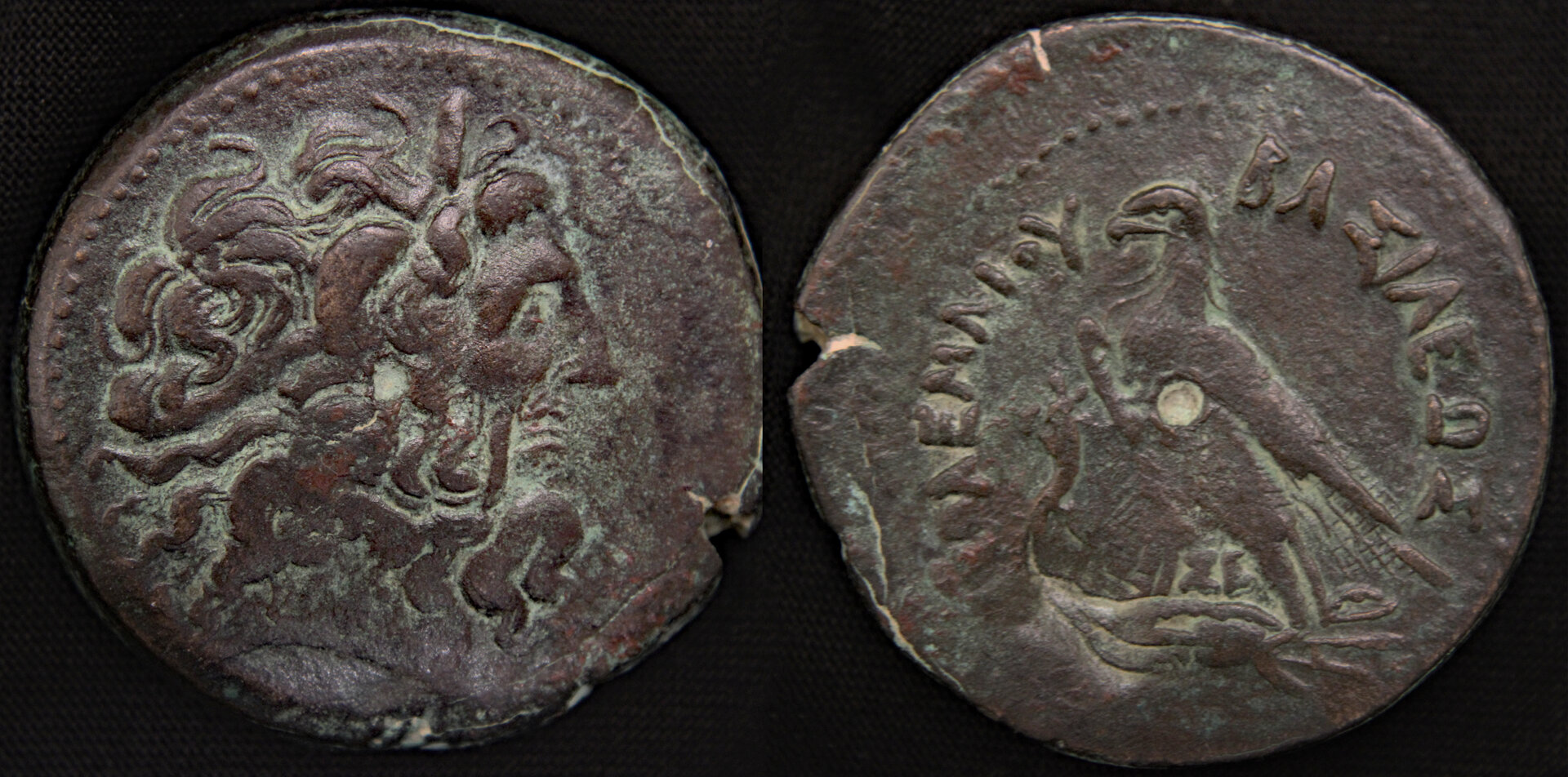 D-Camera PTOLEMY IV Philopator AE Drachm, Alexandria mint. 222-205 BC, 66.15  g, 10-24-20.jpg