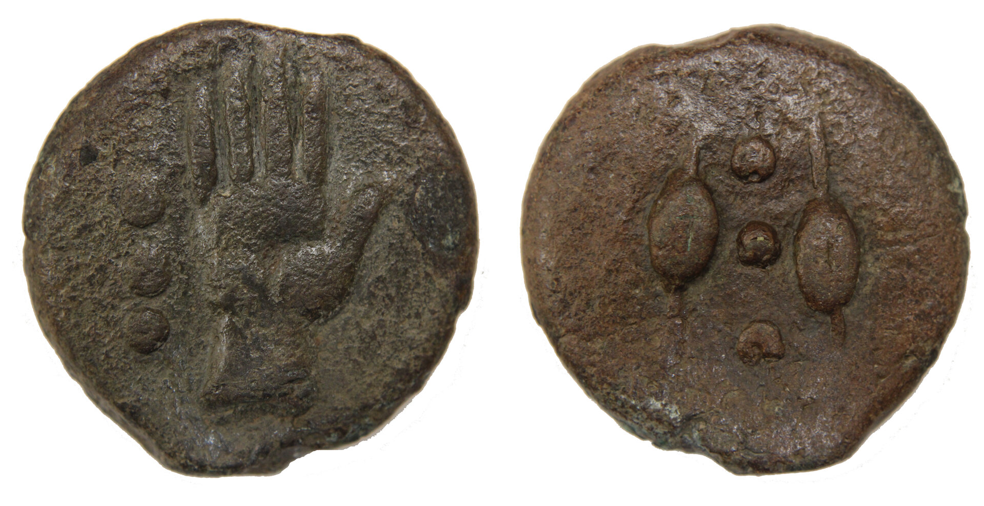 D-Camera Roman Republic, 280-276 BC   Anonymous. Aes Grave,  Quadrans, HJB 5-24-20.jpg