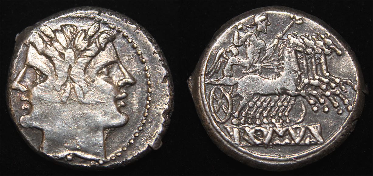 D-Camera Roman Republic Anonymous Didrachm c. 225-214 BC Crawford 28-3 6.43g Roma100 920 8-30-22.jpg