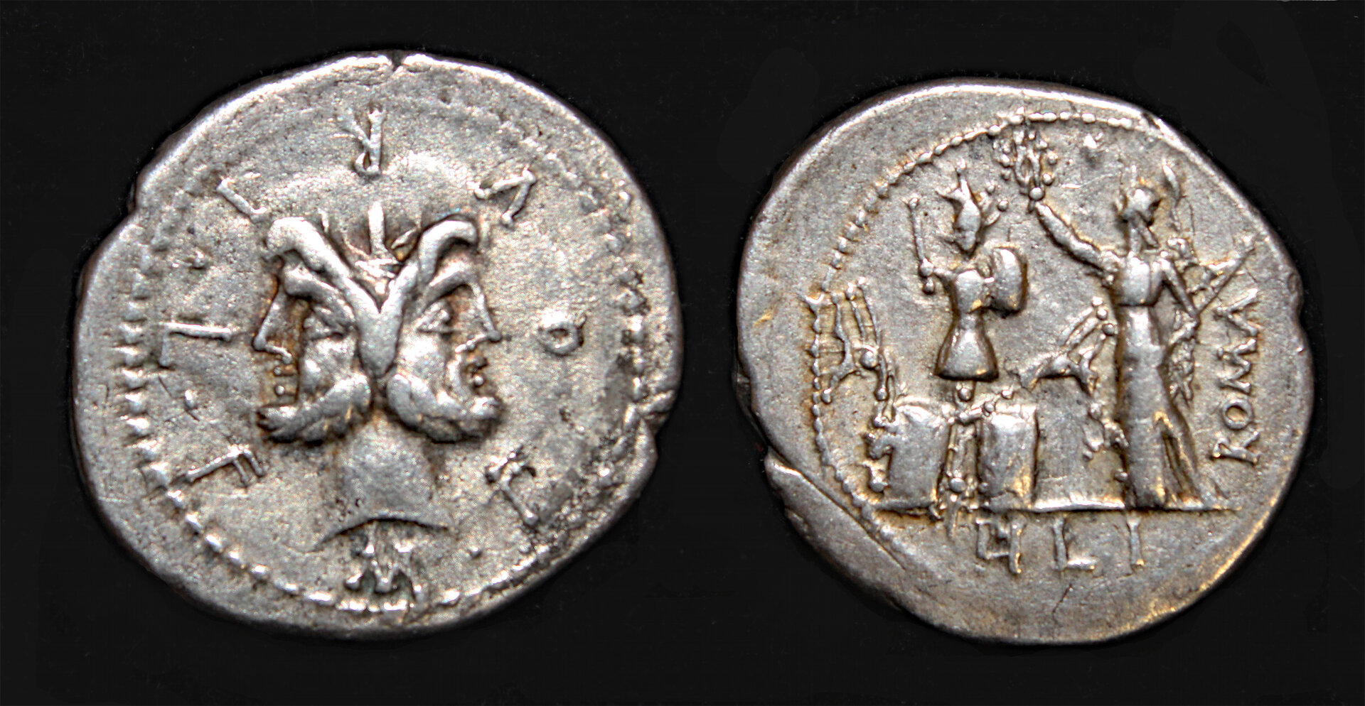 D-Camera Roman Republic M Furius Philus denarius 119 BC Sear 222 ex NFA  3.78g 1-11-25.jpg