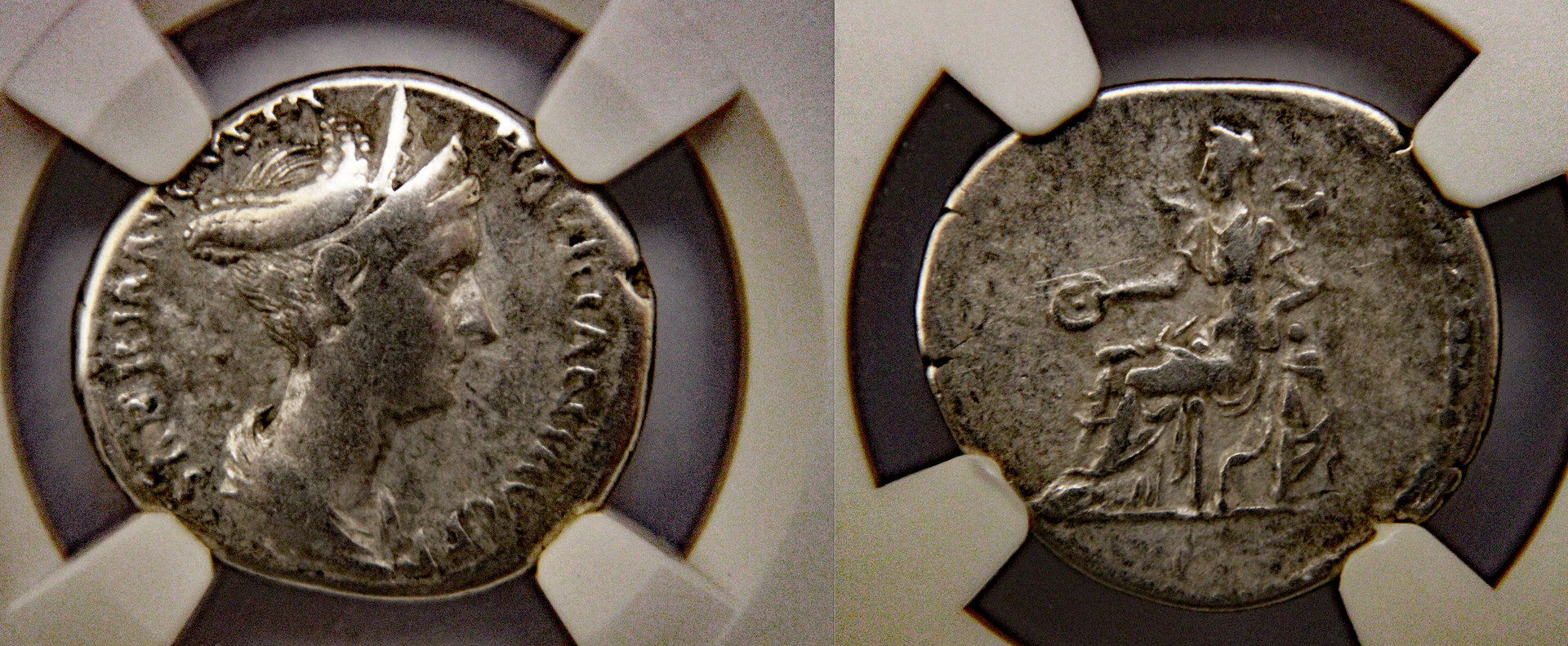 D-Camera  Sabina, denarius,  Concordia, , NGC VF, possibly 128 -36 to 37-138 AD 11-13-20.jpg