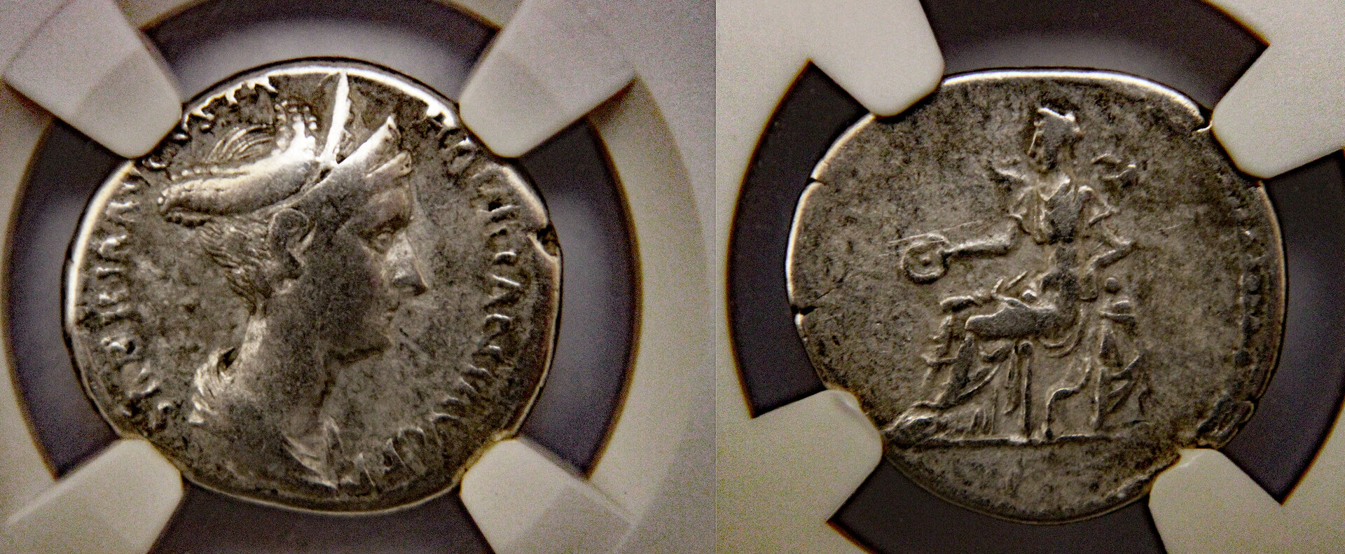 D-Camera  Sabina, denarius,  Concordia, , NGC VF, possibly 128 -36 to 37-138 AD 11-13-20.jpg