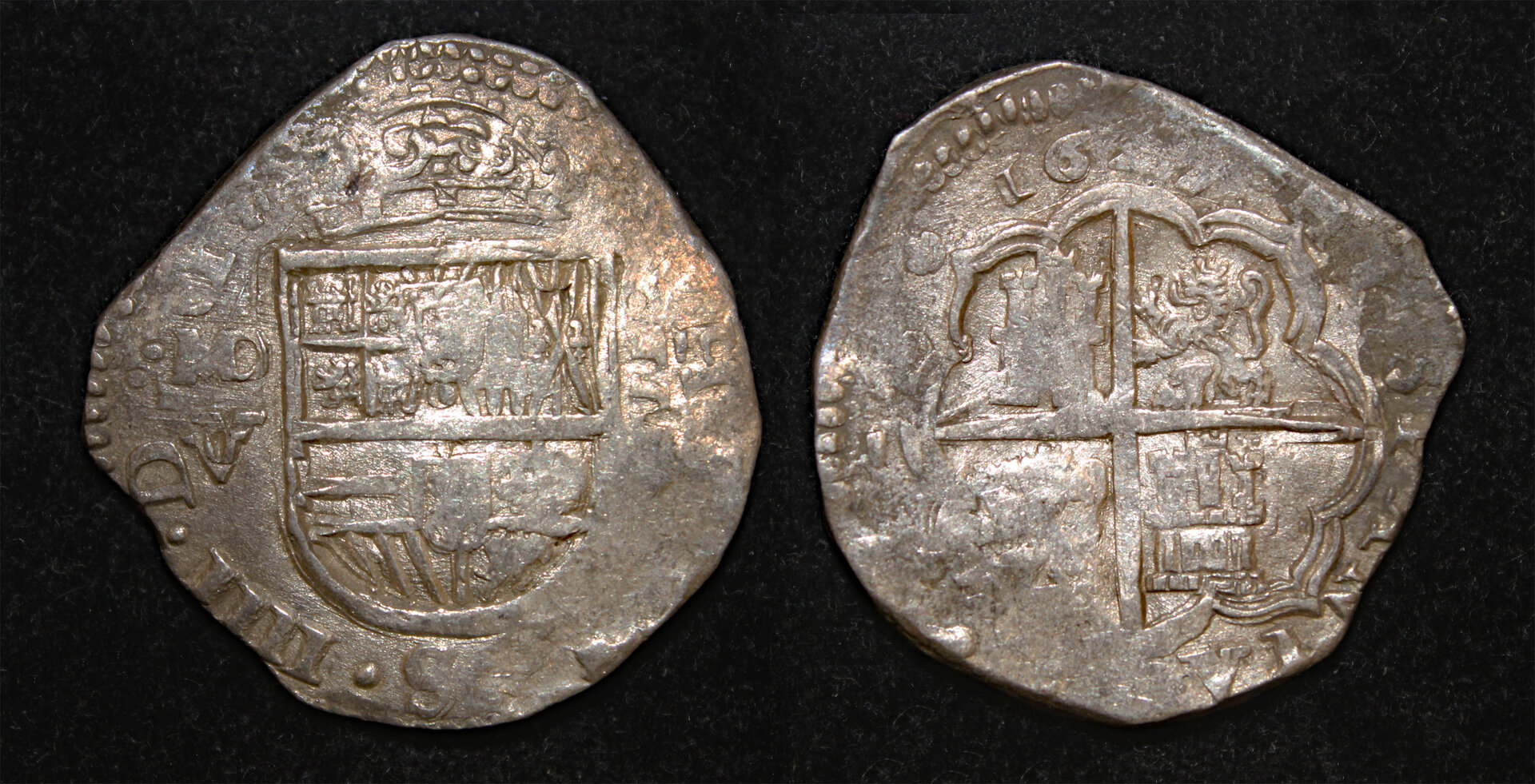 D-Camera Spain 4 reales Philip IV Madrid (MD) 1627 V KM 132.3 13.8g 6-21-25.jpg