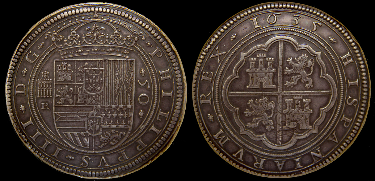 D-Camera Spain, Philip IV, 50 Reales, Segovia, reduced size image, 11-14-20.jpg